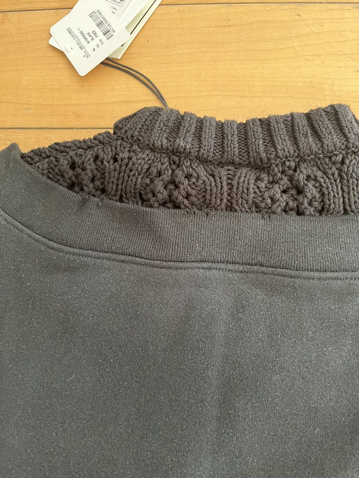 Maison MIHARA YASUHIRO NWT - Maison Mihara Yasuhiro Logo Deconstructed Sweatshirt Size US M / EU 48-50 / 2 - 15 Thumbnail