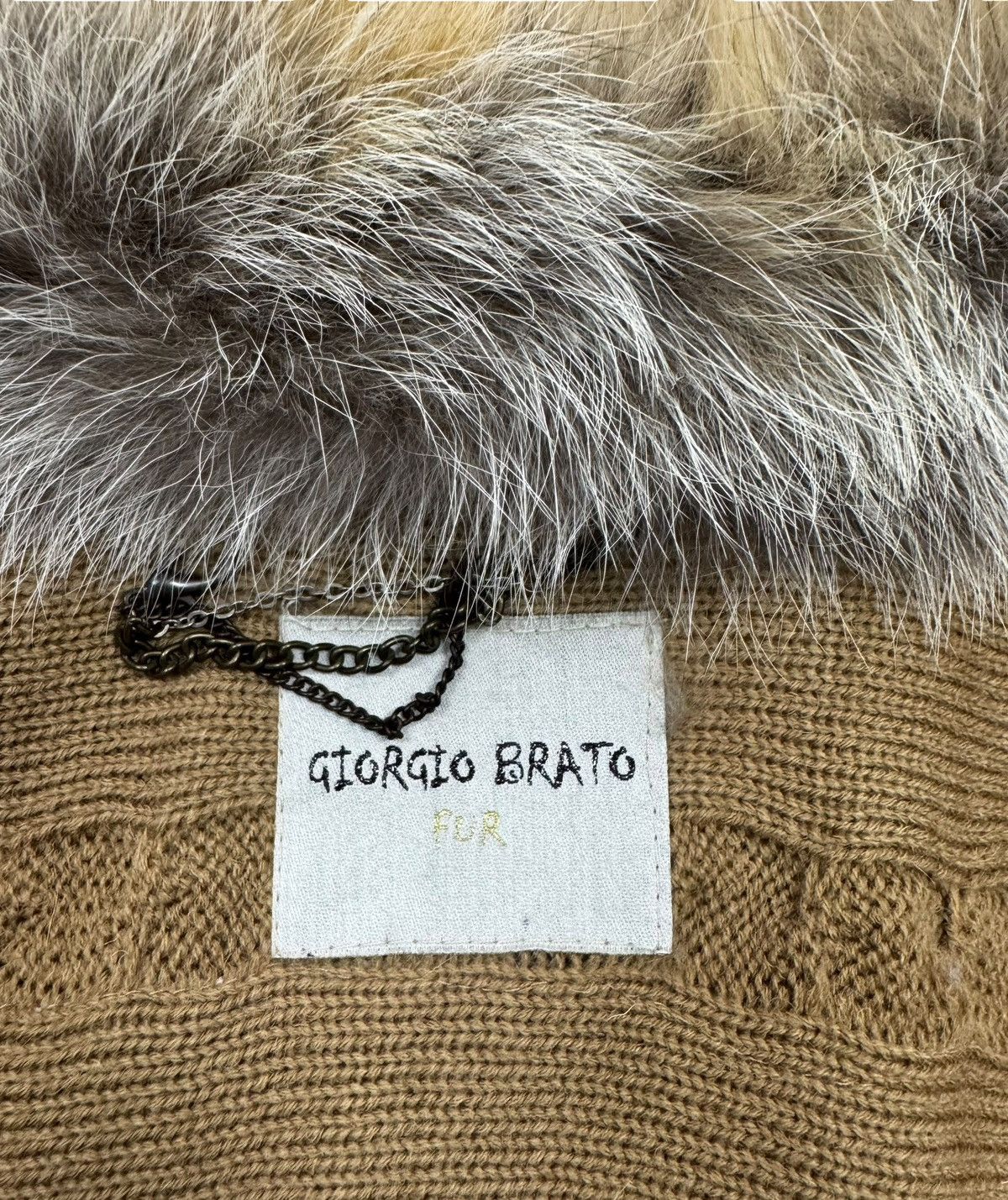 Giorgio Brato Giorgio Brato Fur Real Coat Silk Trim size 42 Size M / US 6-8 / IT 42-44 - 12 Thumbnail