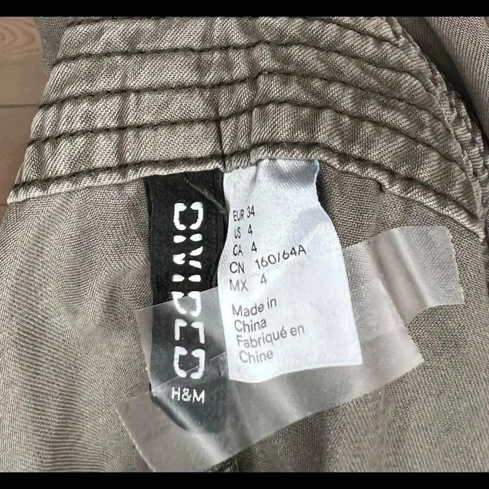 Divided Divided gray Bib shorts/ adjustable shoulder straps Size 4 Size 27" / US 4 / IT 40 - 5 Thumbnail