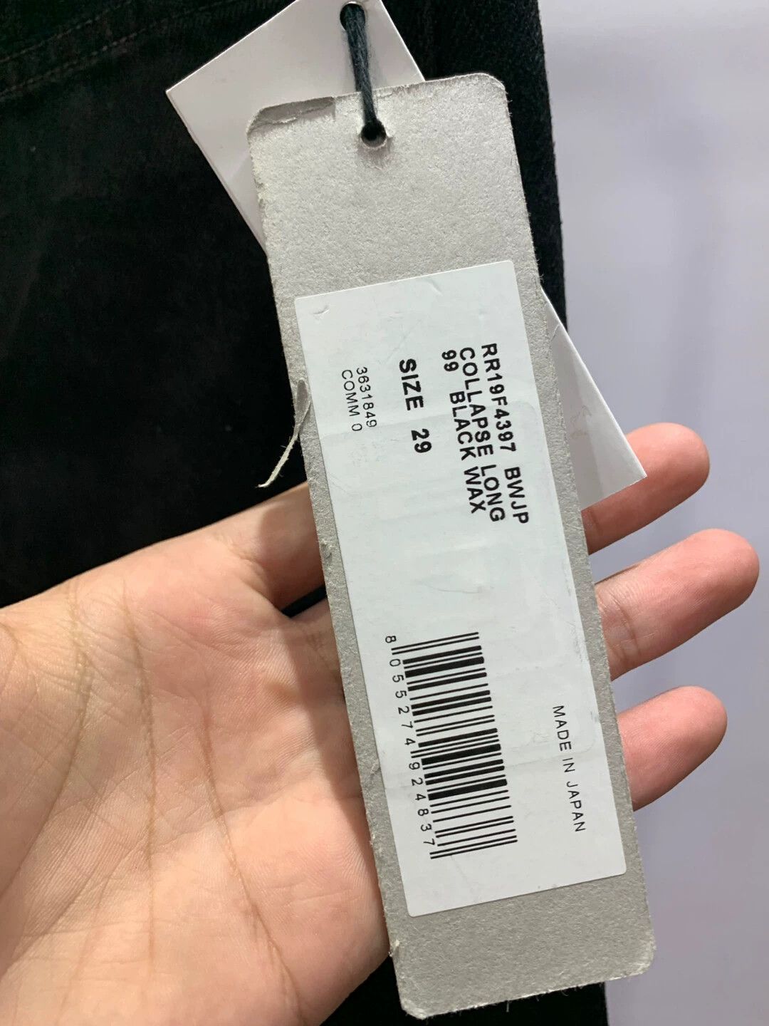 Rick Owens Rick Owens Runway Waxed Coated Pants New Size 29 With Tags Size US 29 - 3 Thumbnail