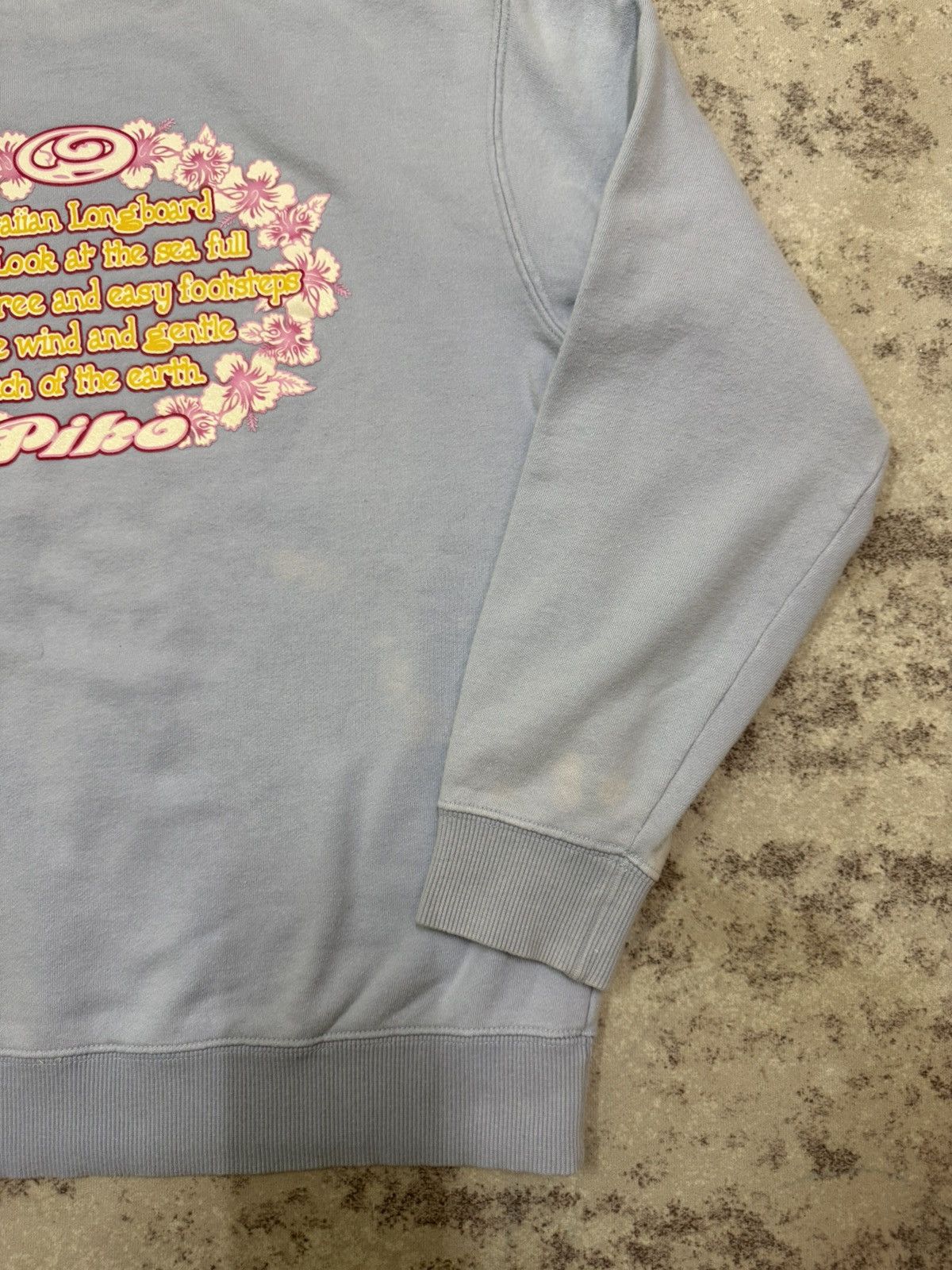 Vintage Vintage Piko Hawaiian Longboard Backhit Spellout Sweatshirt Size M / US 6-8 / IT 42-44 - 11 Thumbnail