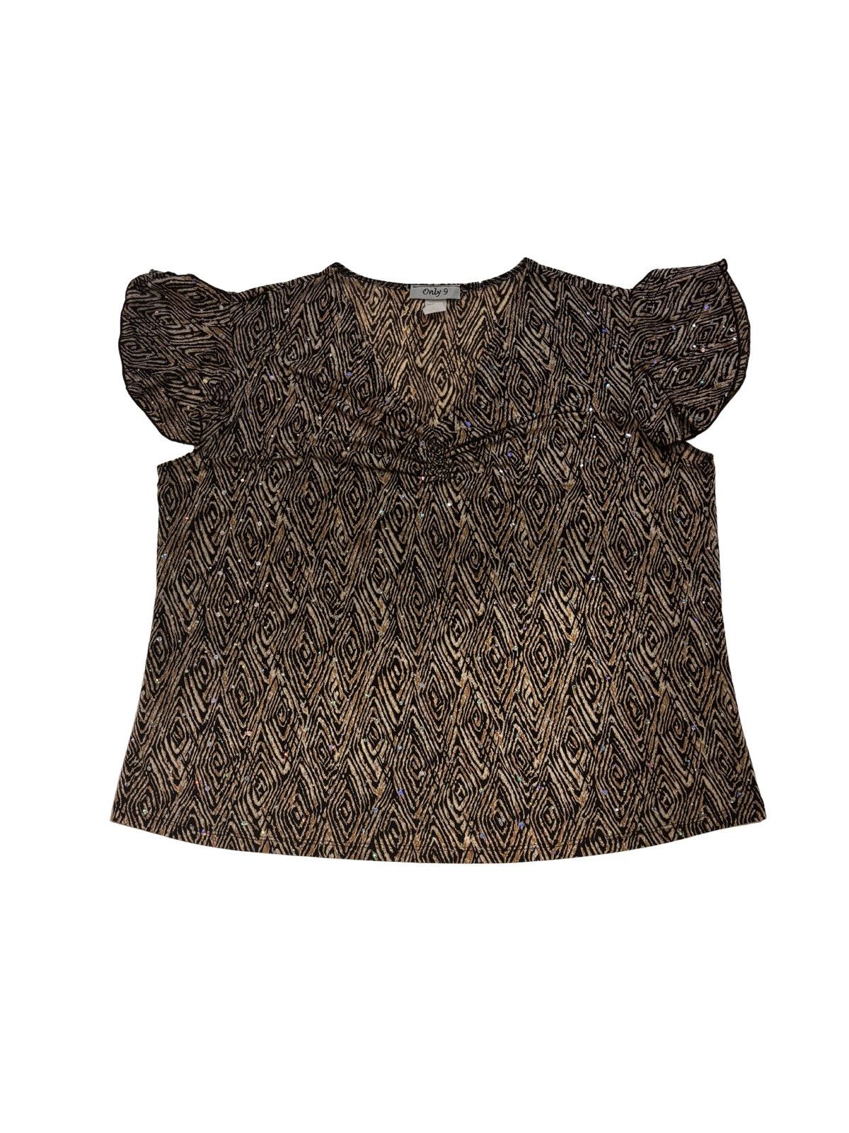 Other Women’s V-neck Top.wt9636 Size XXL / US 16-18 / IT 52-54 - 10 Thumbnail