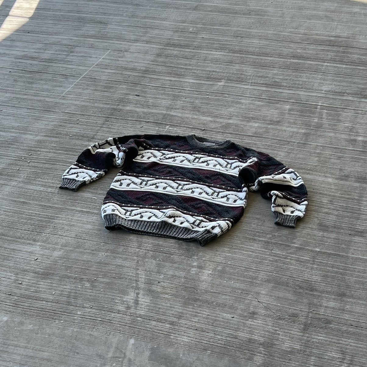 Nigo Nico Vintage Sweater Knitwear Coogi Carlo Colucci Style Size US L / EU 52-54 / 3 - 1 Thumbnail