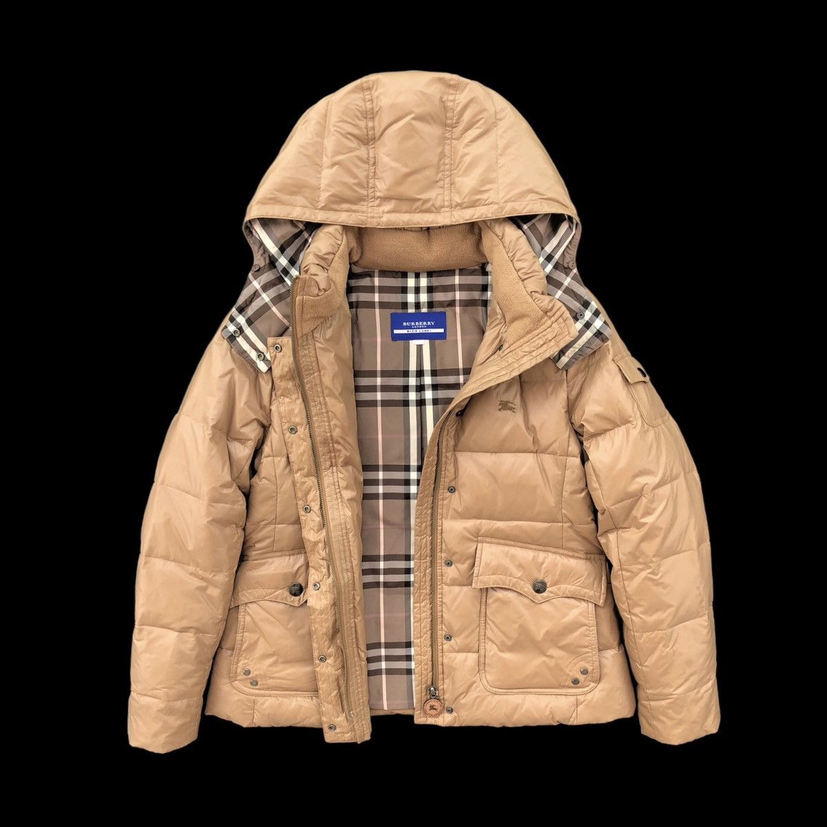 Burberry Burberry Blue Label Raccon Down Puffer Jacket Remove Hoodie Size S / US 4 / IT 40 - 13 Thumbnail