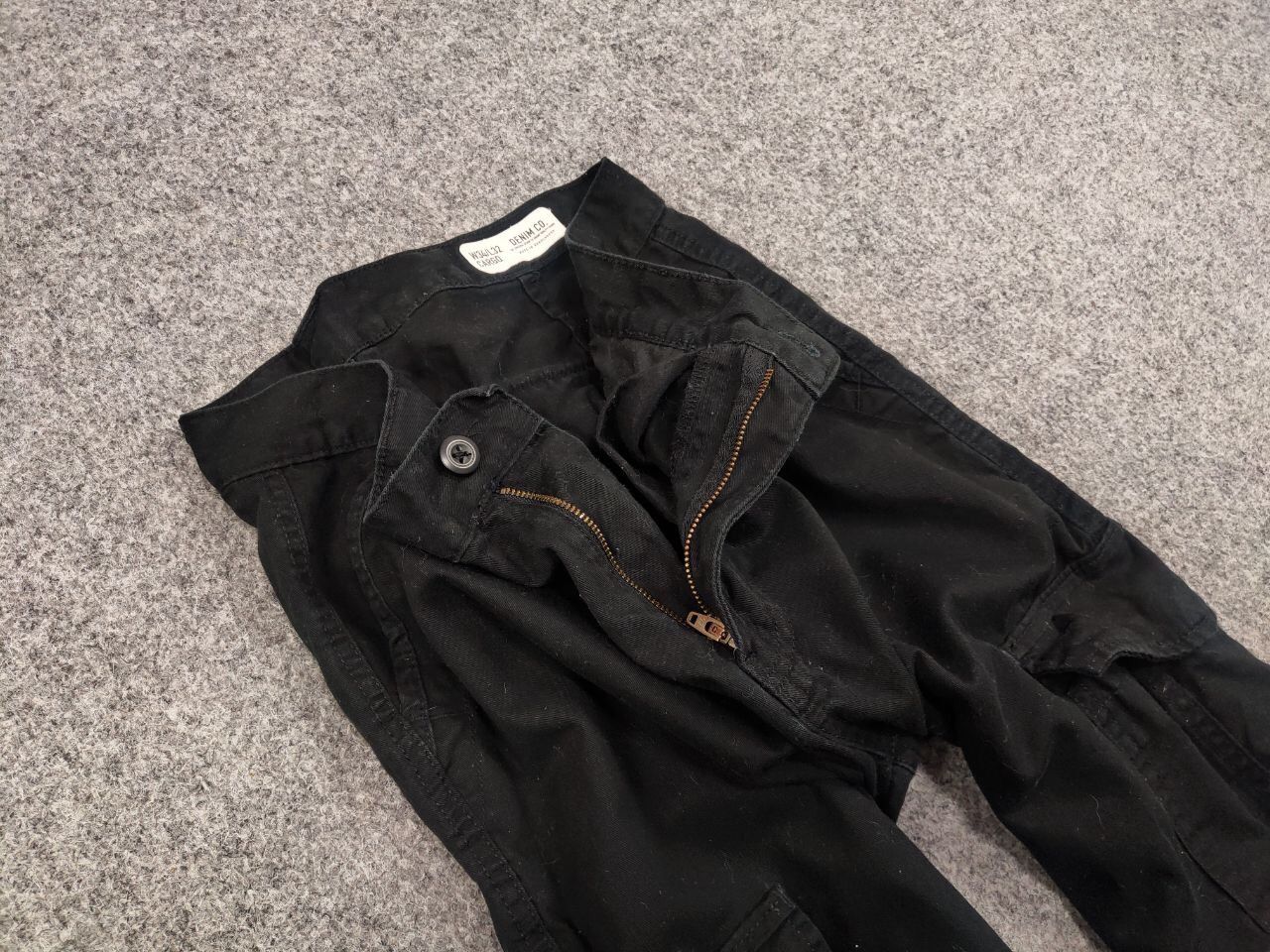Japanese Brand Vintage 90's Japanese Black Military Cargo Casual Pants Size US 34 / EU 50 - 11 Thumbnail