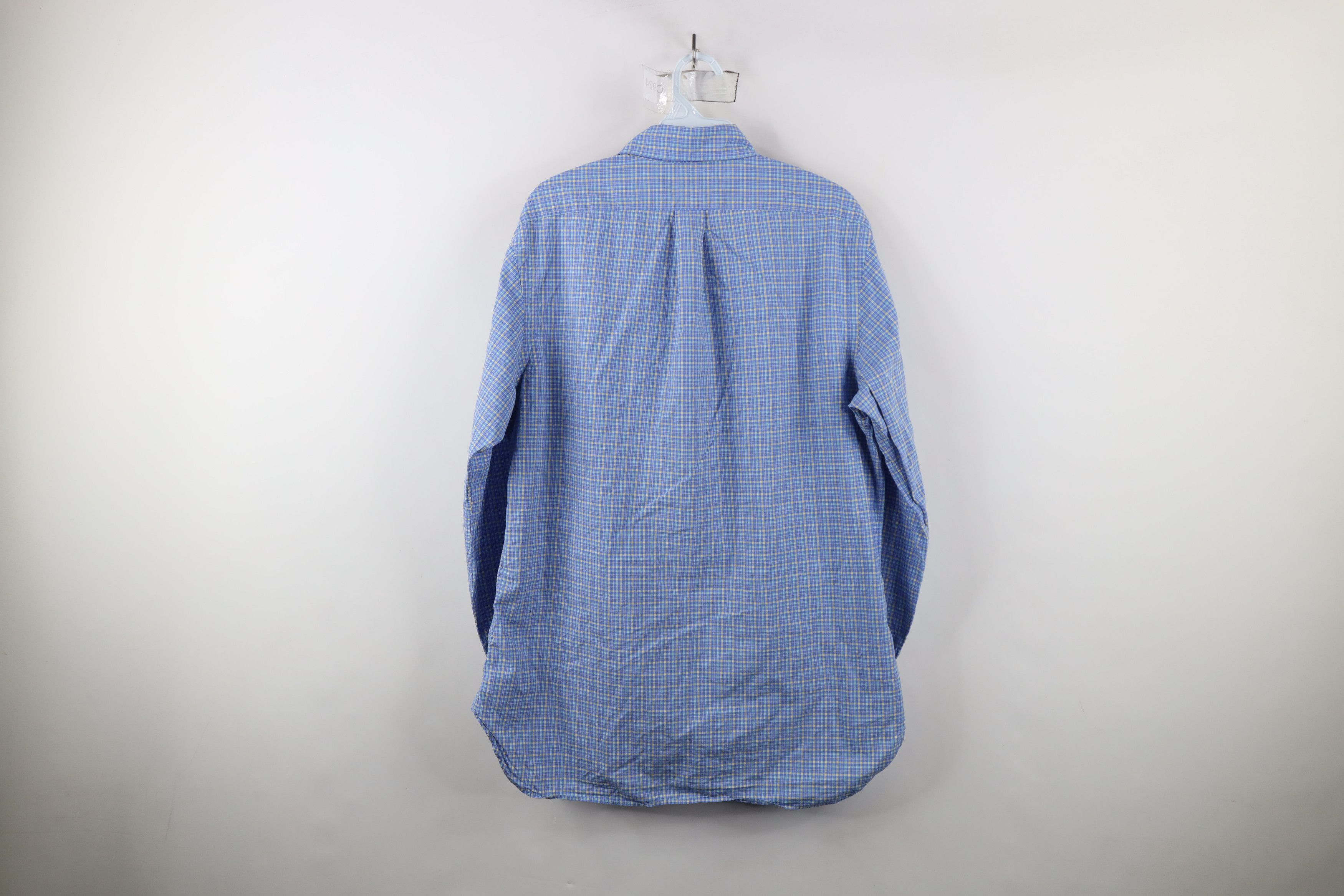 Ralph Lauren × Vintage Vintage Ralph Lauren Plaid Collared Button Down Shirt Size US M / EU 48-50 / 2 - 10 Thumbnail