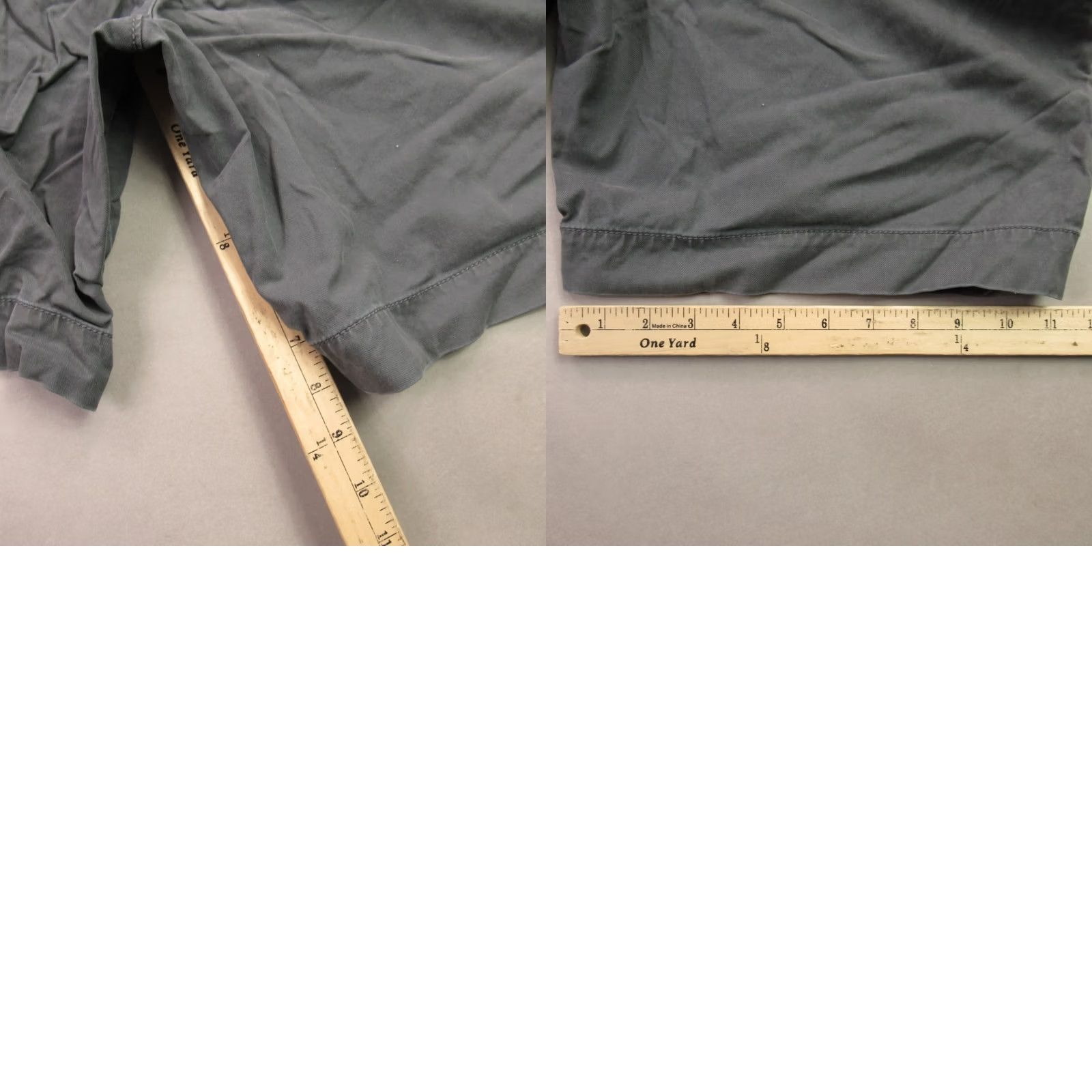 Tommy Bahama Tommy Bahama Gray Boracay Chino Shorts - Size 33 - 8 in Inseam - Regular Fit - Cargo/Slash Pockets - Cotton Blend - Men Size US 33 - 8 Thumbnail