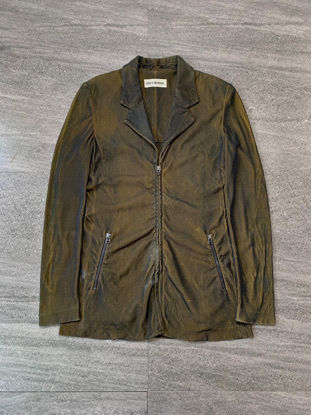 Issey Miyake FREE TAX! Iridescent Slim Jacket - Medium Size US M / EU 48-50 / 2 - 2 Thumbnail