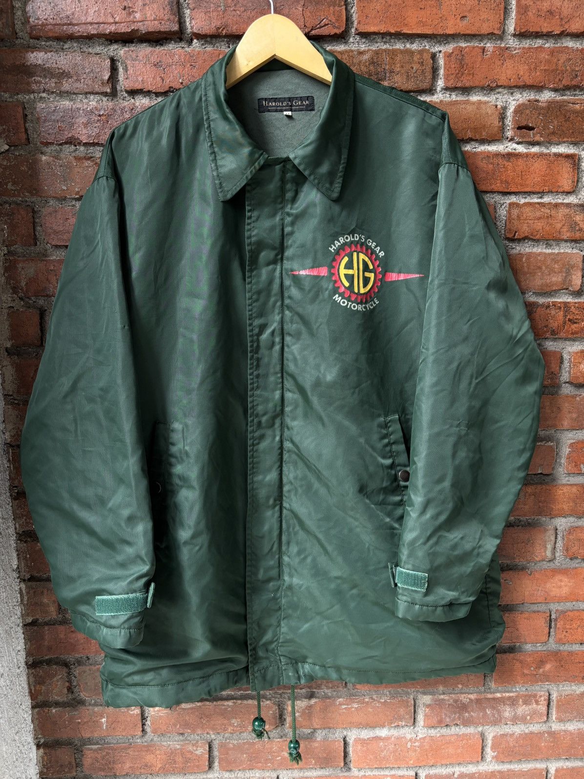 Sports Specialties Vintage 90s RARE Harold's Gear Motorcycle Windbreaker Racing Size US M / EU 48-50 / 2 - 1 Thumbnail