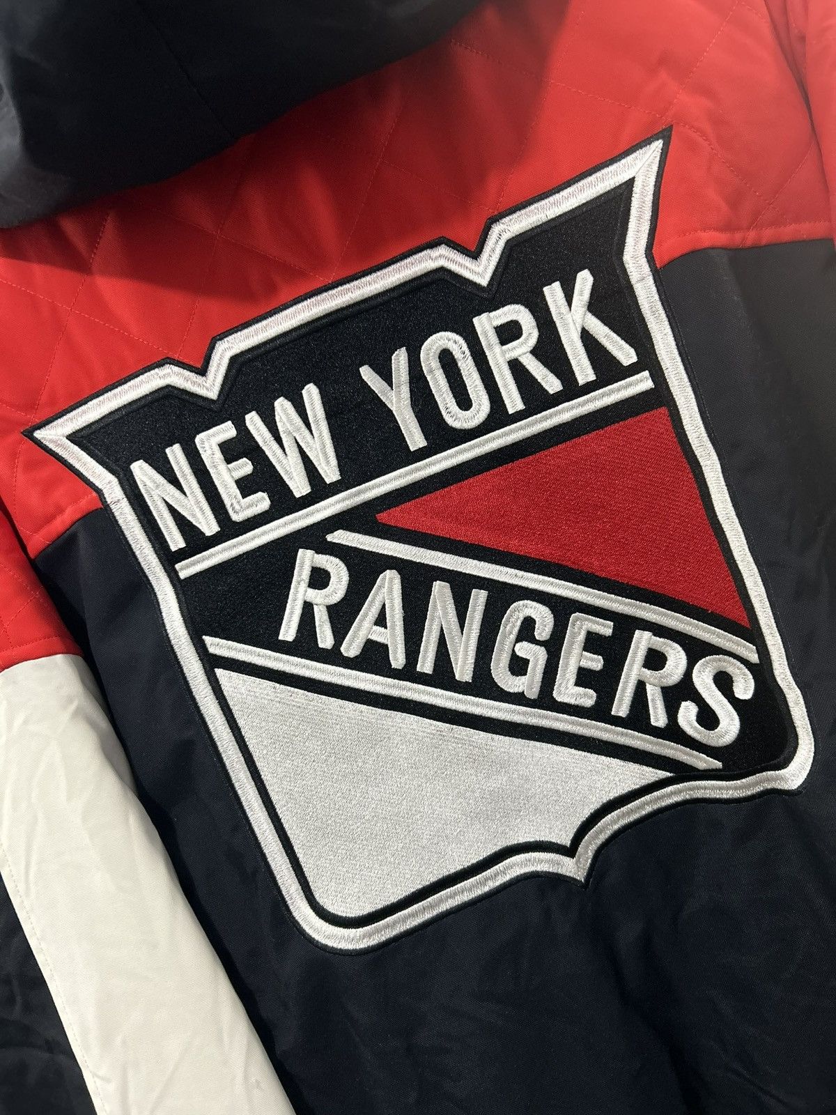 Kith × NHL Kith x New York Rangers Quarter Zip Anorak - Black *SAMPLE* Size US L / EU 52-54 / 3 - 5 Thumbnail