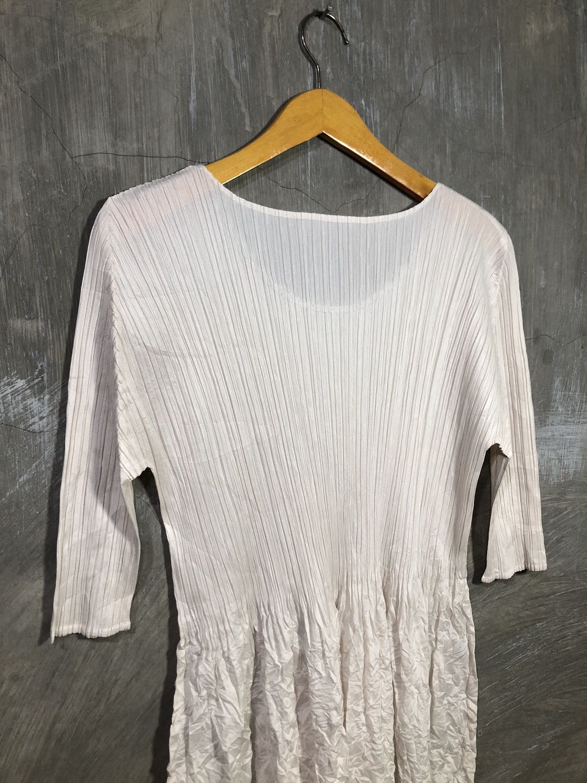 Homme Plisse Issey Miyake × Issey Miyake × Pleats Please Issey Miyake Issey Miyake Pleats Please Midi Dress Size M / US 6-8 / IT 42-44 - 6 Thumbnail