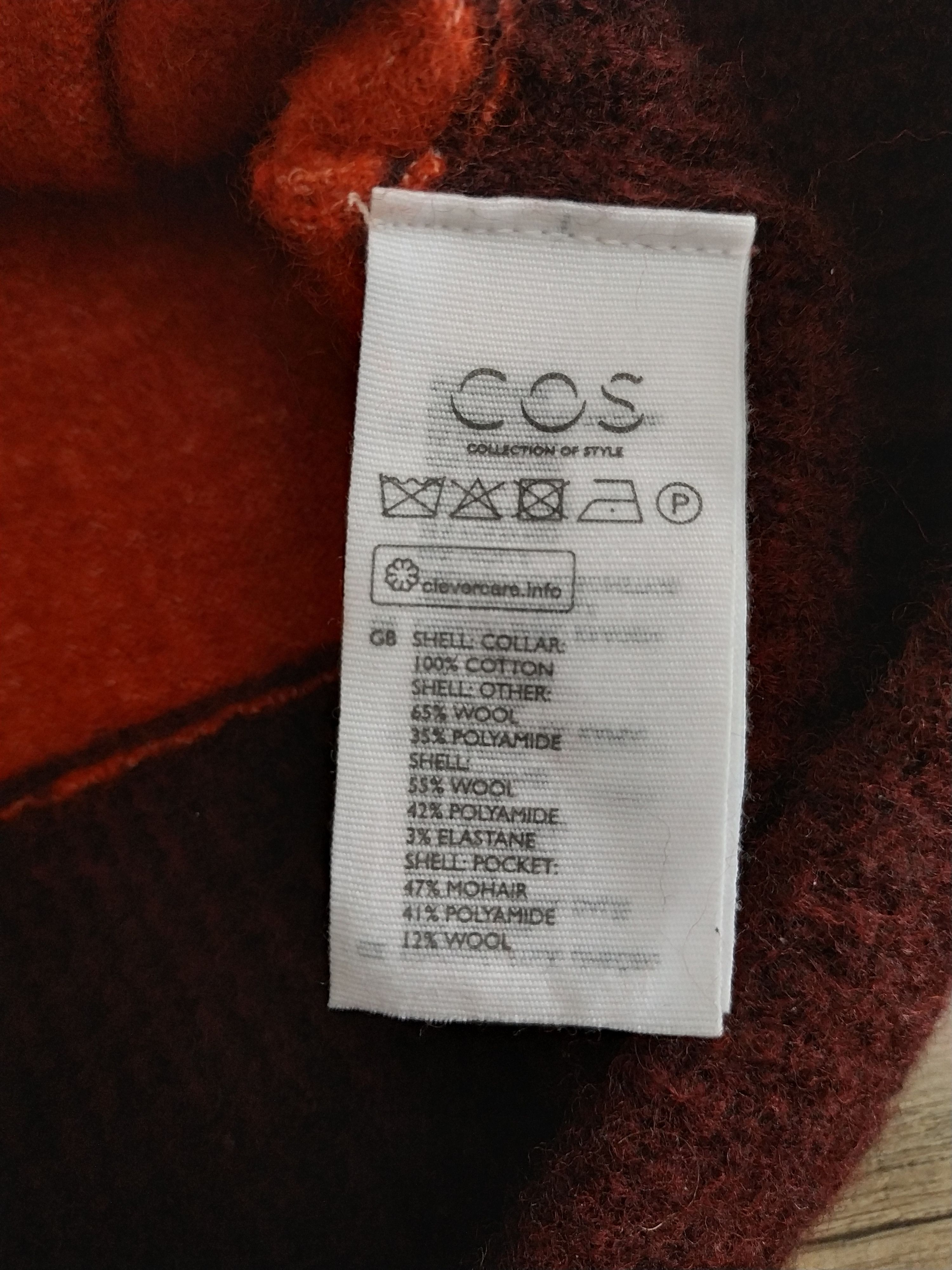 Cos COS Women's Multicolor Wool Sweater/Pullover, s. SMALL Size S / US 4 / IT 40 - 10 Thumbnail