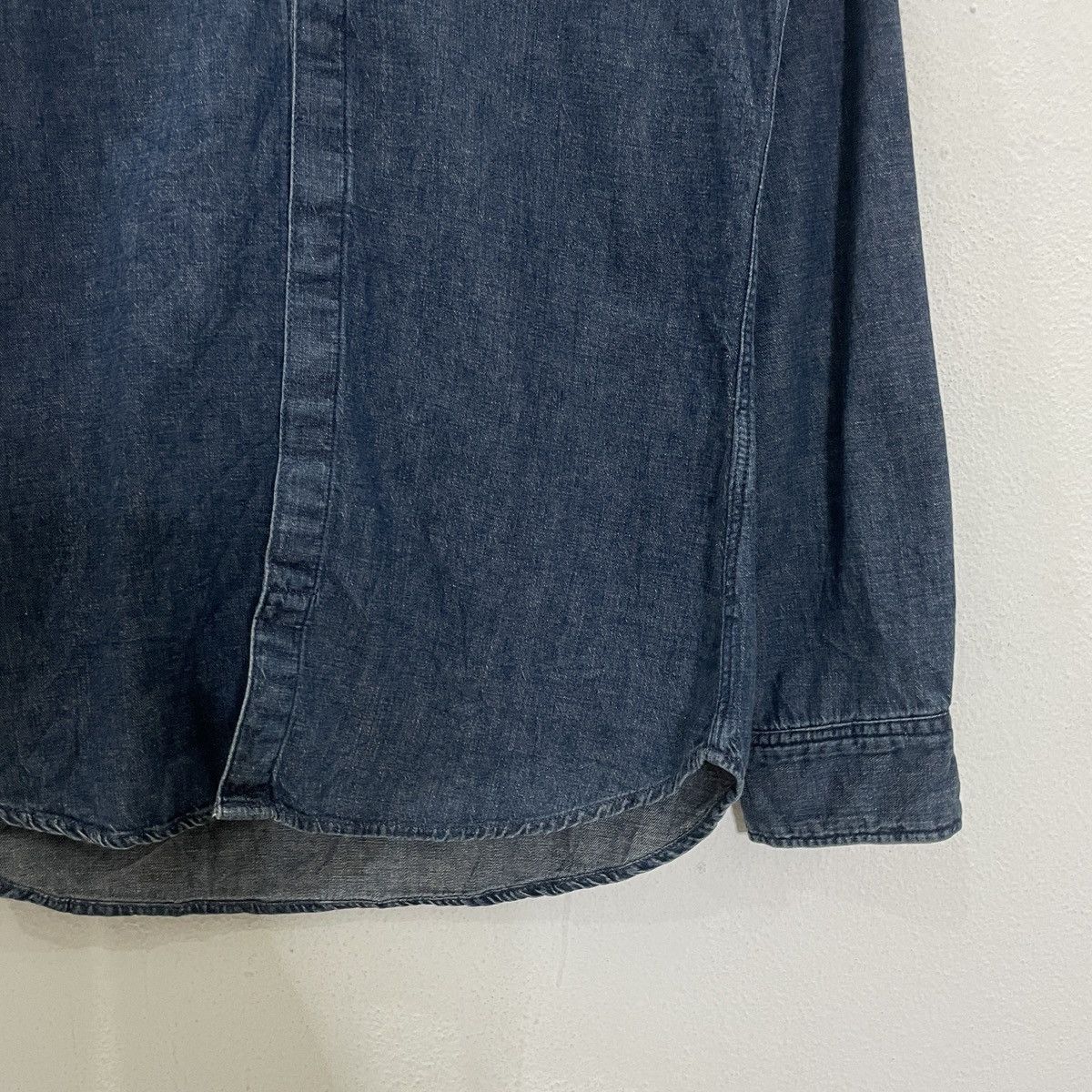 Vintage R 45rpm Button Ups Denim tee