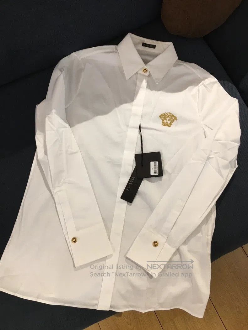 Versace Versace White shirt Size US XS / EU 42 / 0 - 2 Thumbnail