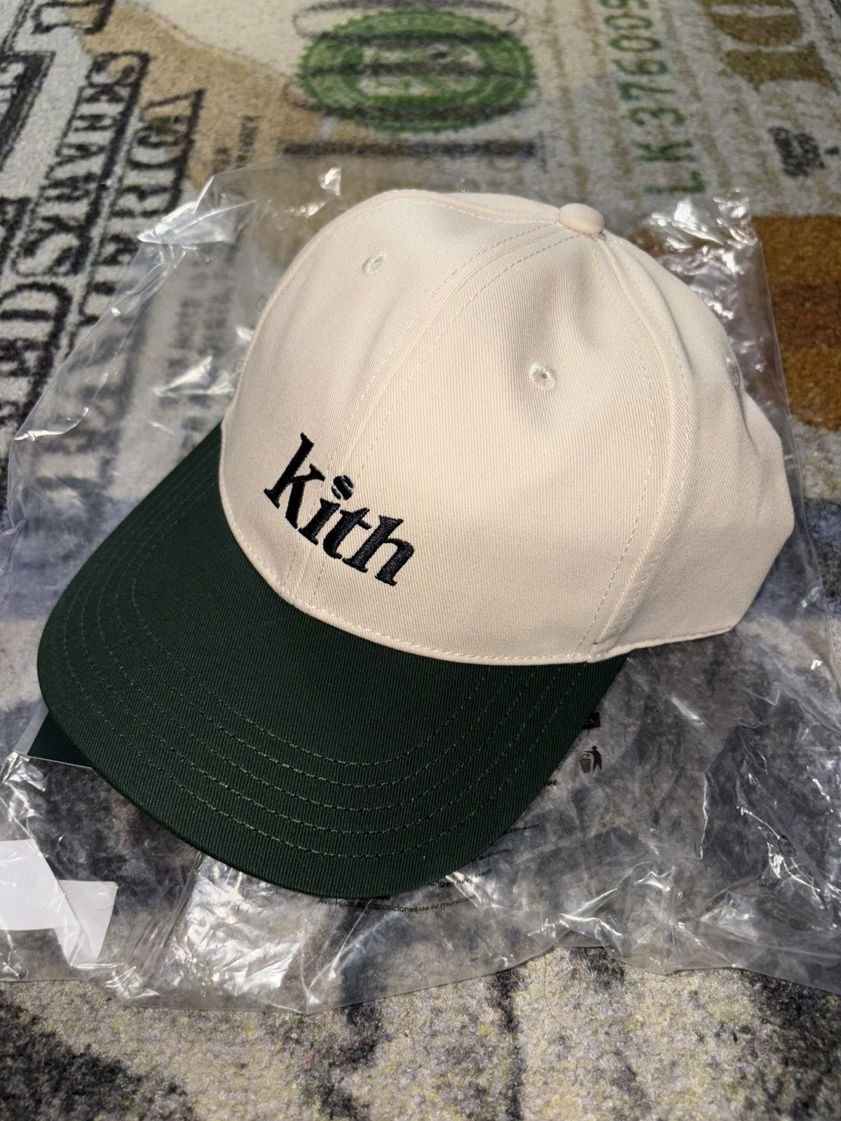 Kith x Wilson Two Tone Aaron Cap Sanddrift