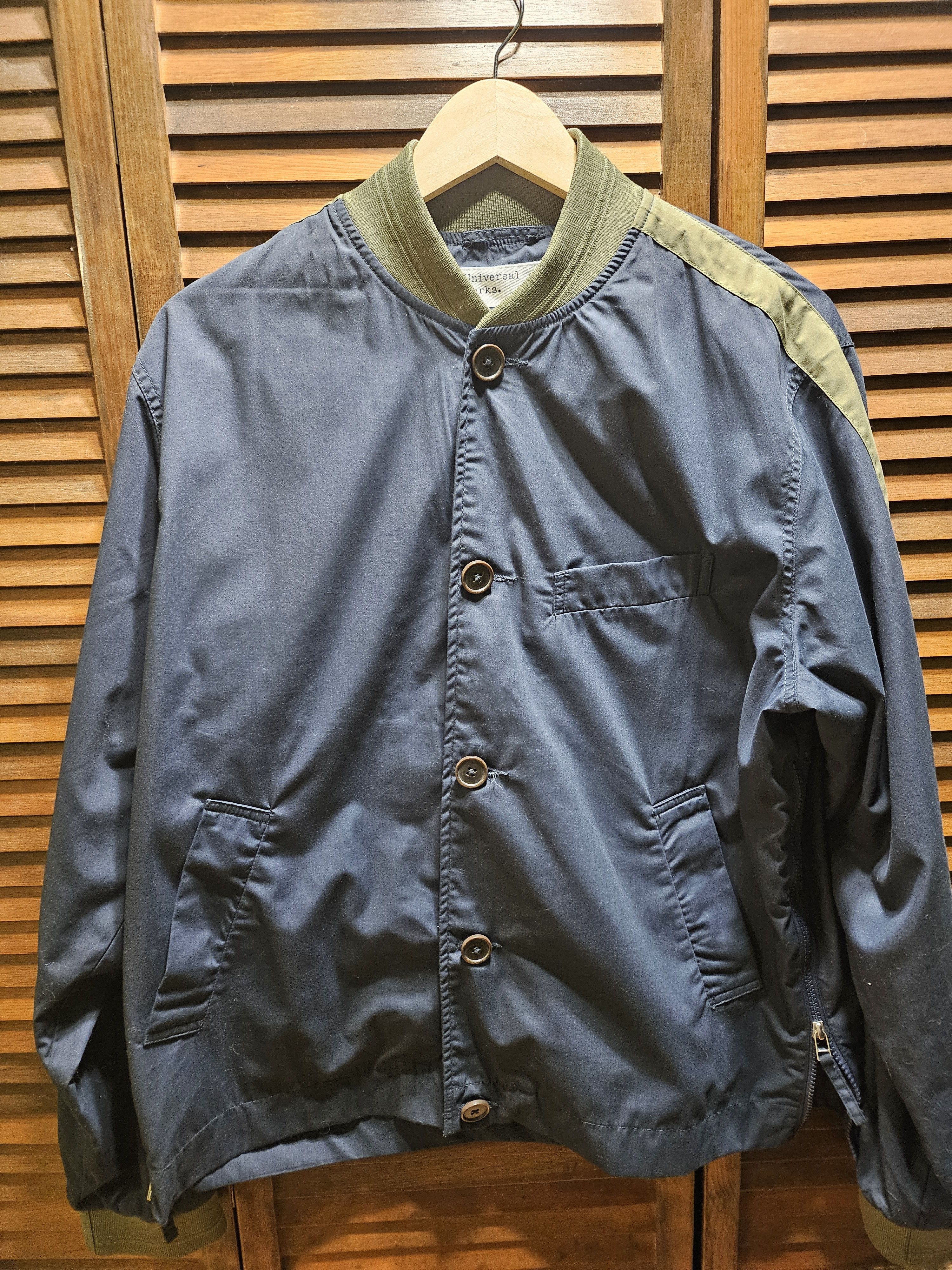 Universal Works Universal Works recycled poly tech navy Size US L / EU 52-54 / 3 - 1 Thumbnail