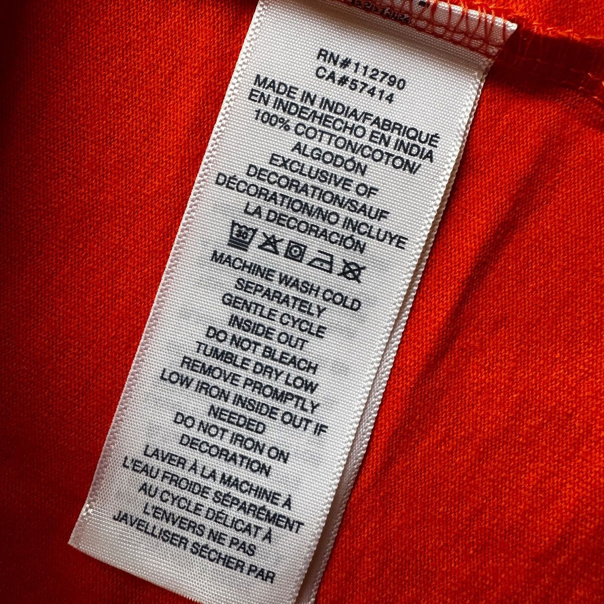 True Religion True Religion Men's Oversized T-Shirt – Orange Size L Size US L / EU 52-54 / 3 - 4 Thumbnail