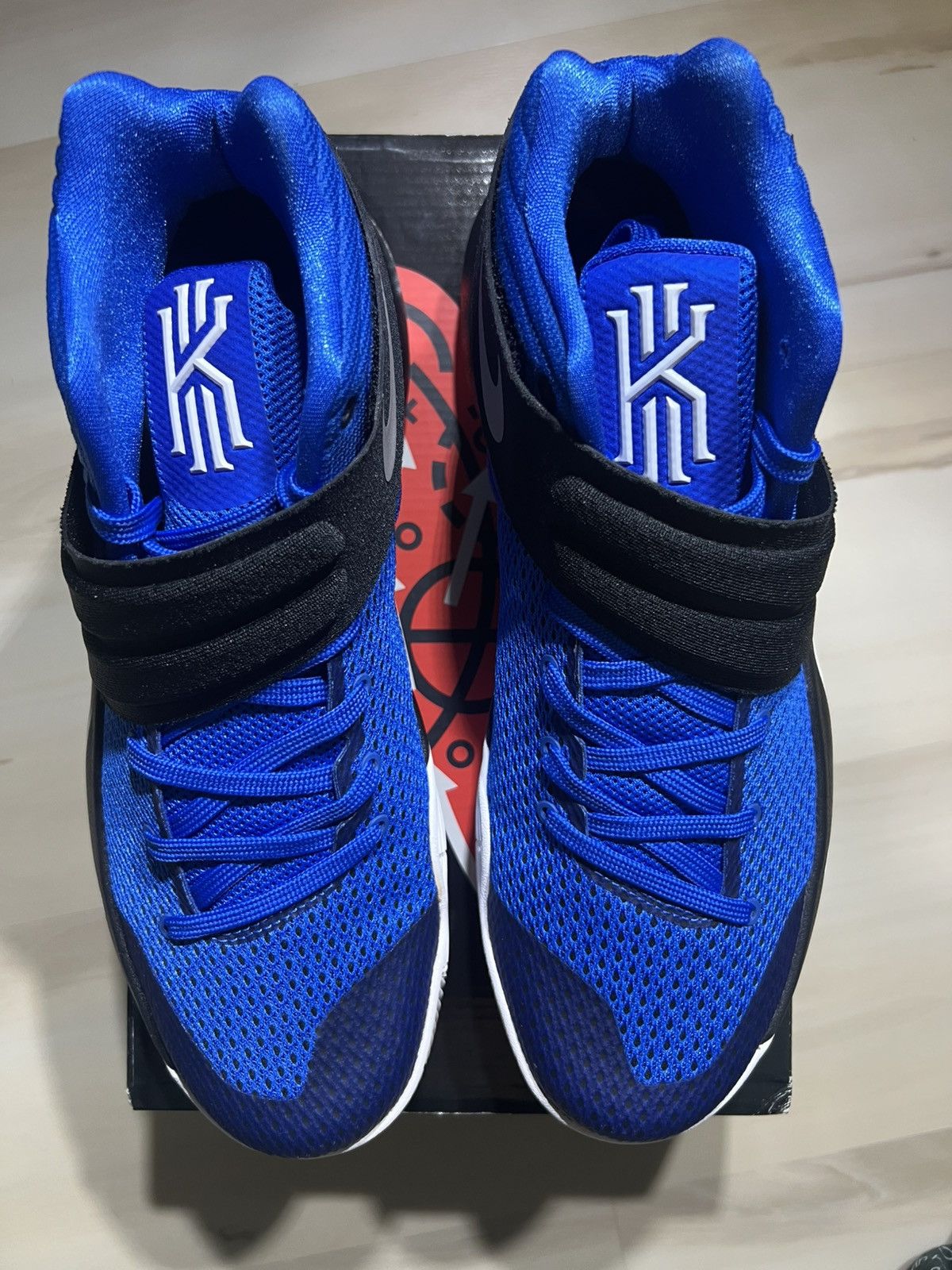 Nike Nike Kyrie 2 Duke Basketball 819583444 Brotherhood Blue 11 Size US 11 / EU 44 - 6 Thumbnail
