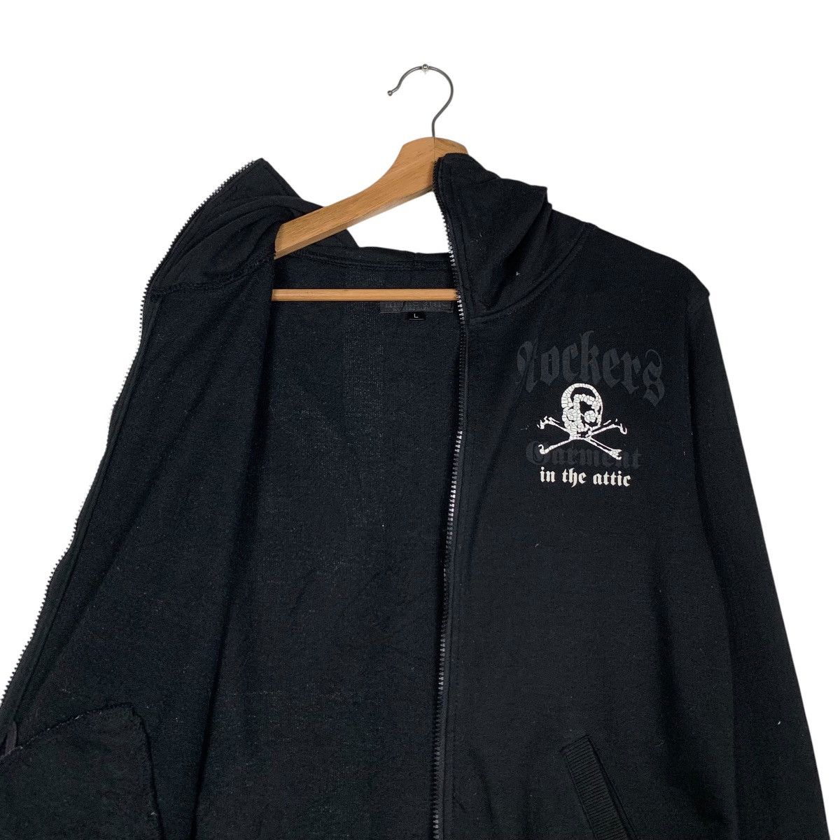 In The Attic IN THE ATTIC Rockers Garment Great Britain Hoodies #1524-C68 Size L / US 10 / IT 46 - 11 Thumbnail