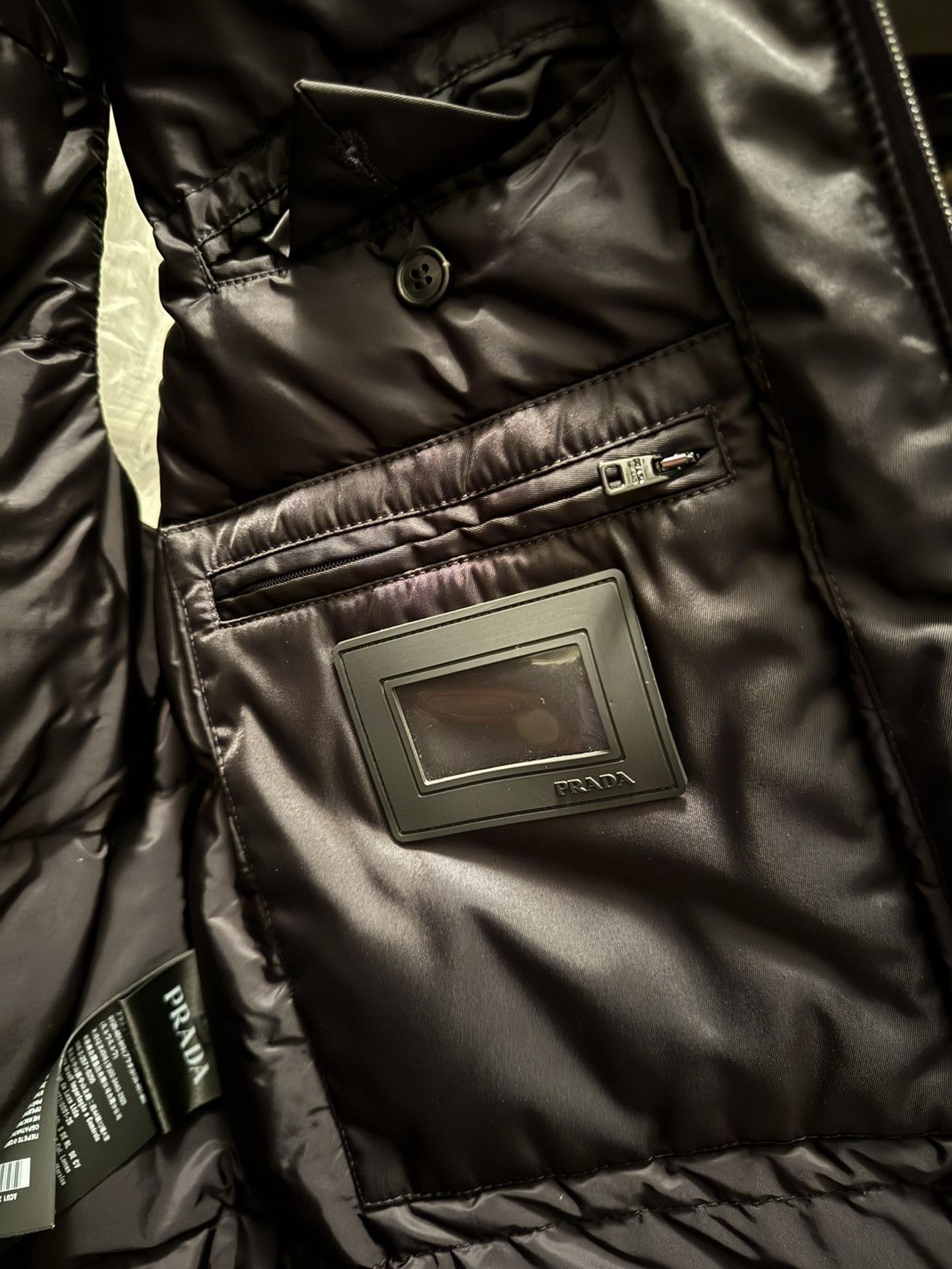 Prada Padded Nylon Gabardine Vest Size US L / EU 52-54 / 3 - 9 Thumbnail