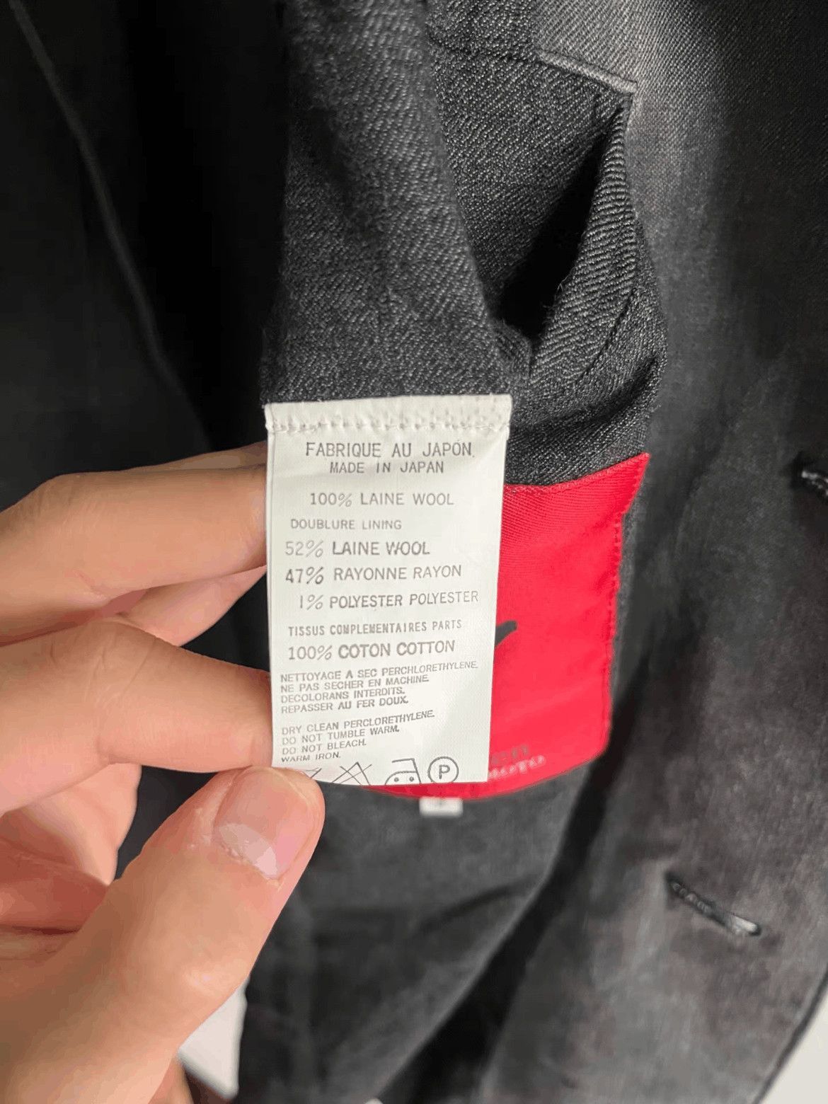 Yohji Yamamoto Sz 3 Yohji Yamamoto Y's 23AW Vintage Wash Military Jacket-2 Size US L / EU 52-54 / 3 - 3 Thumbnail