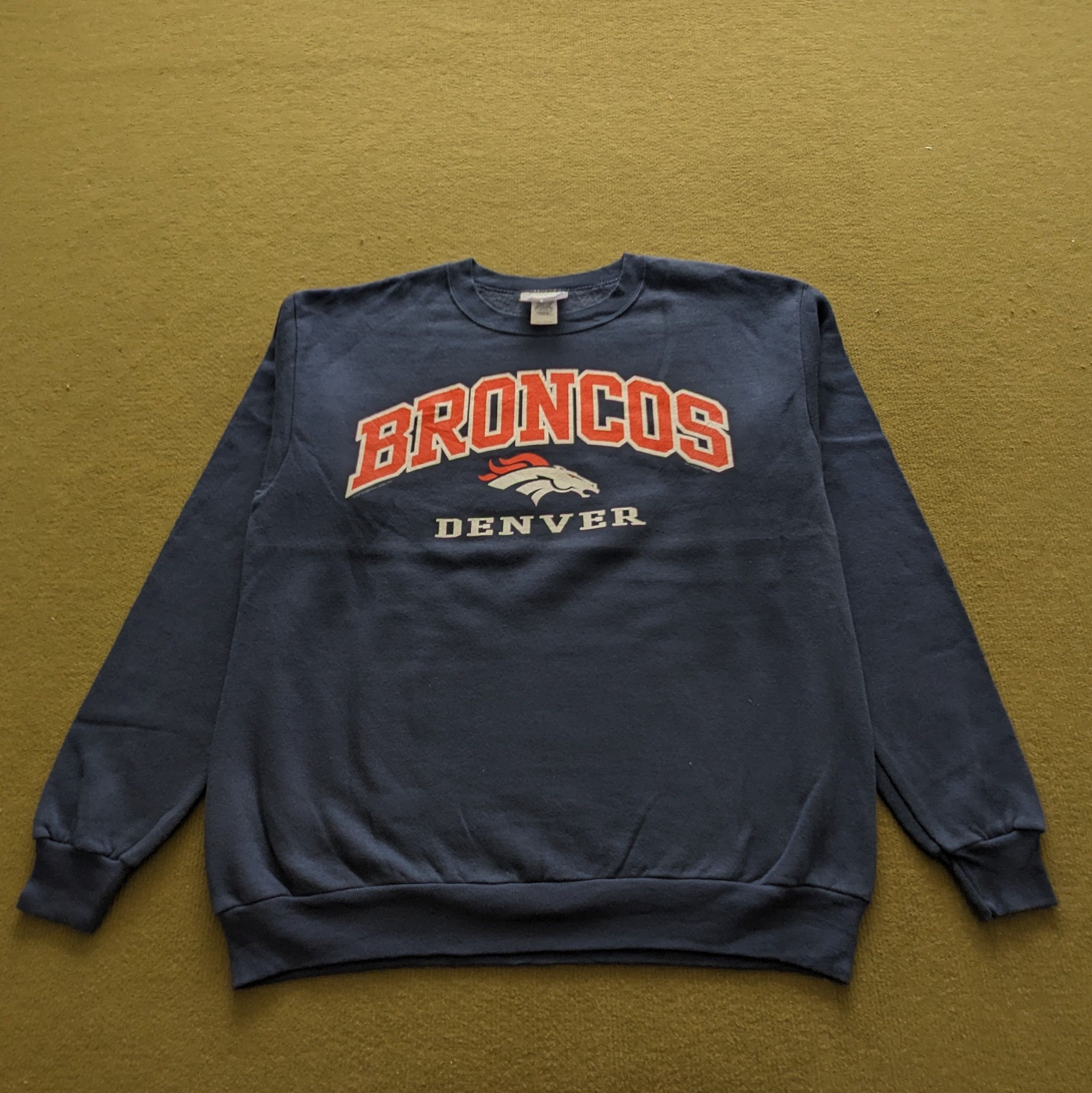 NFL Vintage BRONCOS DENVER NFL Football Team Sweatshirt Size US L / EU 52-54 / 3 - 1 Thumbnail