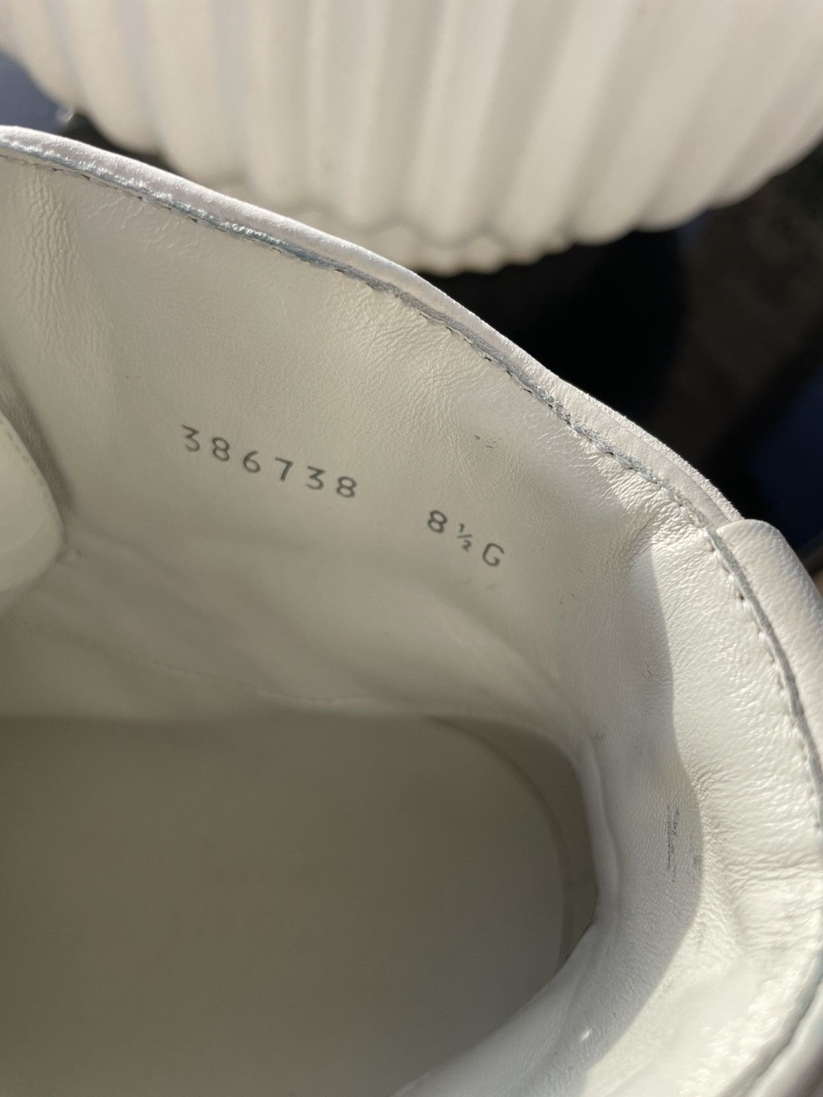Gucci Miro Soft/Nappa Pantoufle (Bianco Great white) Size US 9.5 / EU 42-43 - 10 Thumbnail