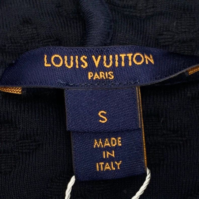 Louis Vuitton Louis Vuitton Cotton hooded drawstring short sleeve sweats Size S / US 4 / IT 40 - 5 Thumbnail