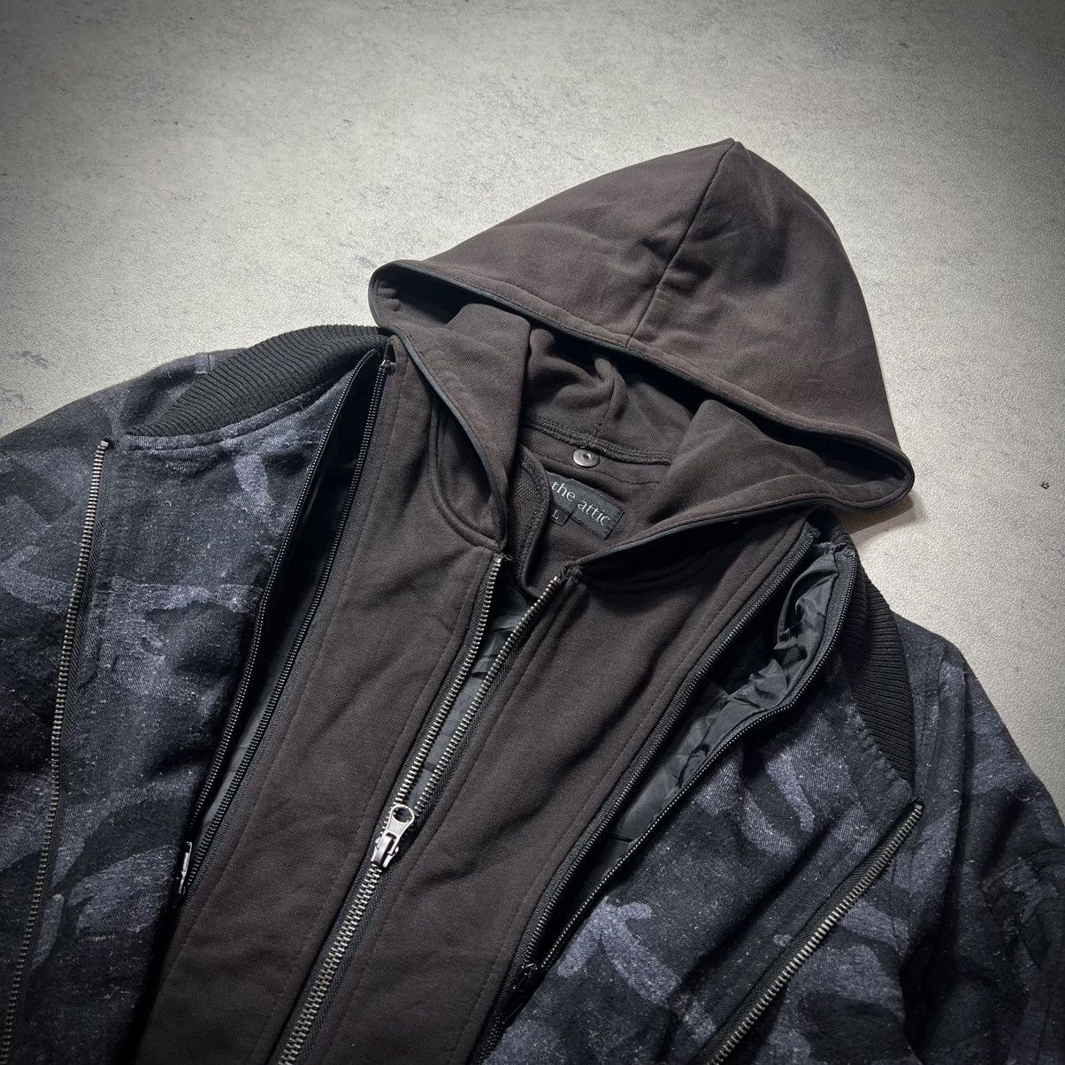 In The Attic In The Attic Grunge Camo Cargo Gothic Punk Lgb Hoodie Size US L / EU 52-54 / 3 - 4 Thumbnail