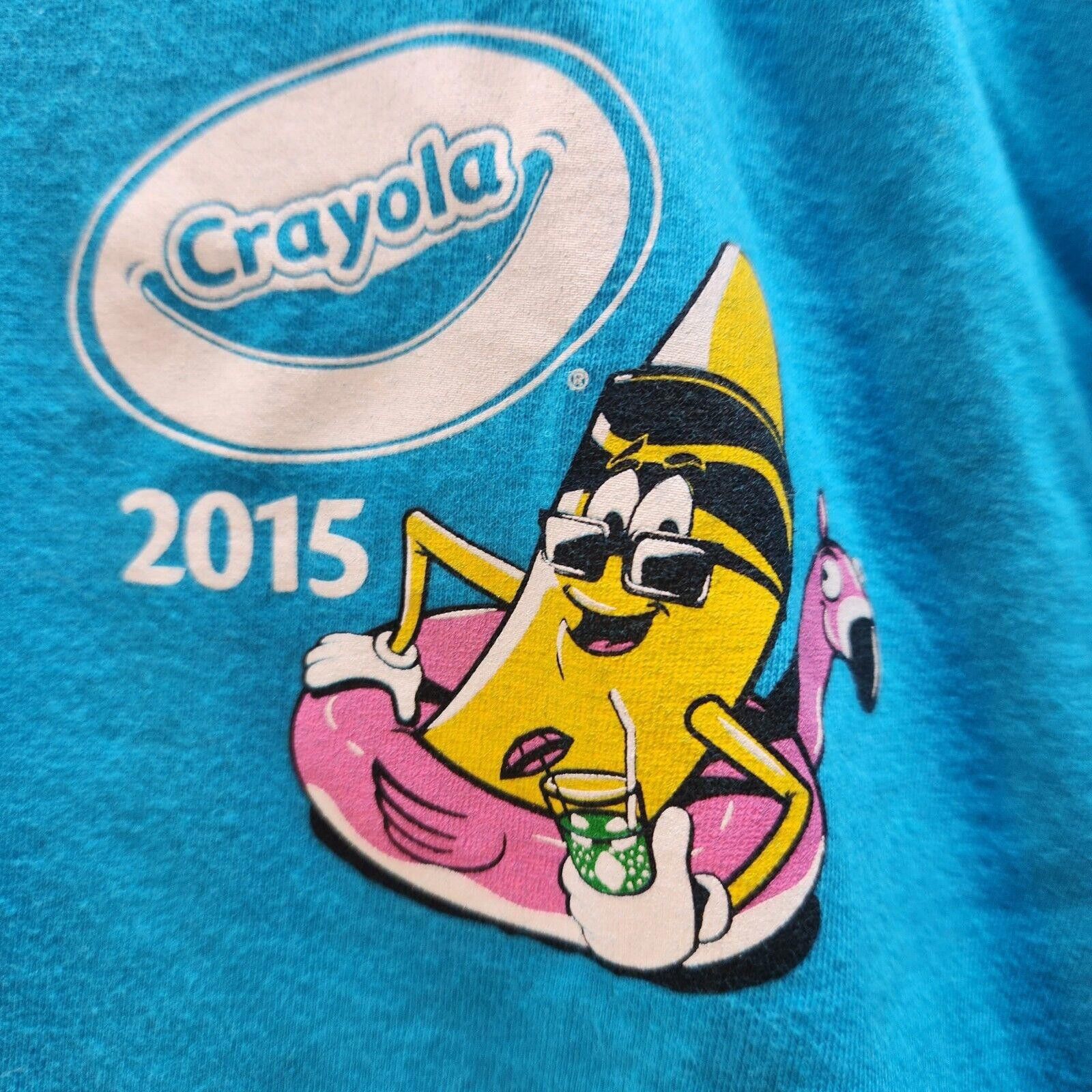 Designer 2015 Crayola Experience Blue Mens Size XL Tshirt Size US XL / EU 56 / 4 - 2 Thumbnail