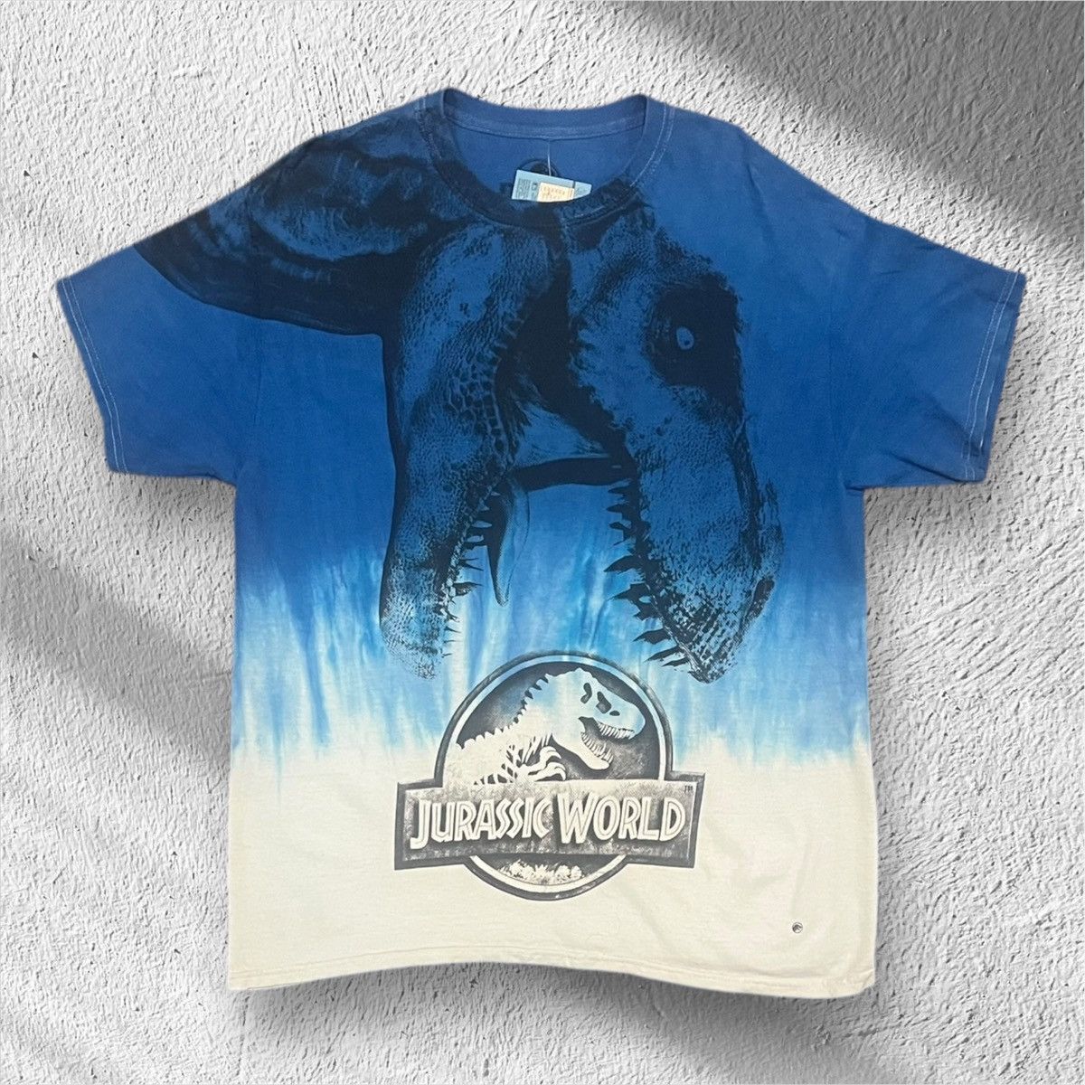 Universal Studios Jurassic Park Tie Dye All Over Print Graphic Shirt – Large Size US L / EU 52-54 / 3 - 1 Thumbnail