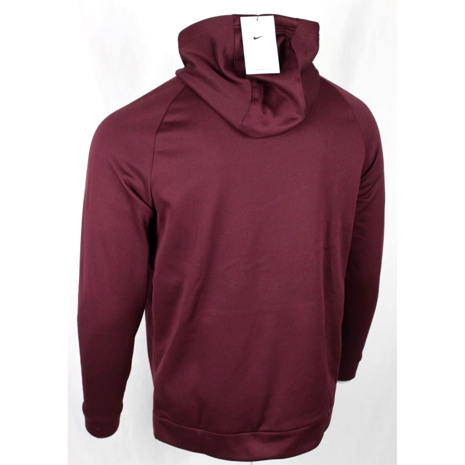Nike Nike Therma Men's Swoosh Training Hoodie Pullover M Medium Burgundy 681 Size US M / EU 48-50 / 2 - 2 Thumbnail