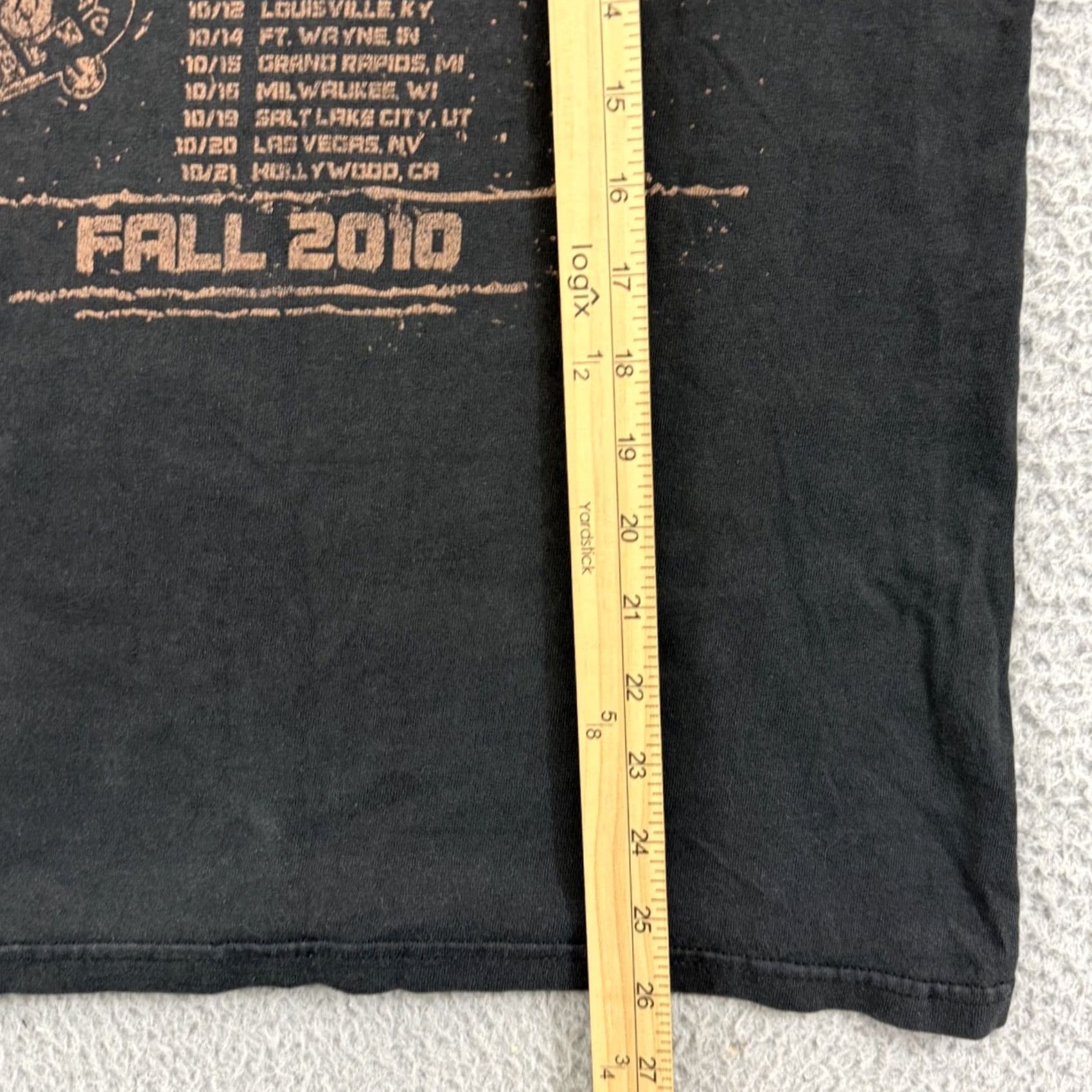 Hanes VINTAGE Anthrax Shirt Hanes T-Shirt Black 2000s Concert Music Band Short Sleeve Mens XS Small? Size US S / EU 44-46 / 1 - 8 Thumbnail