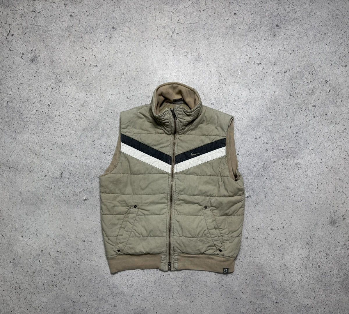 Nike × Vintage Women's Vest Nike Swoosh Drill Vintage Size XL / US 12-14 / IT 48-50 - 1 Thumbnail