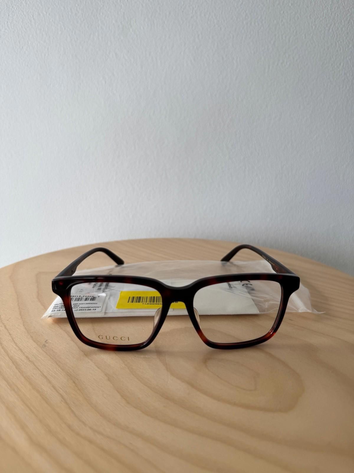 Gucci New Gucci eyewear glasses eyeglasses GG1293OA 002 havana Size ONE SIZE - 1 Thumbnail