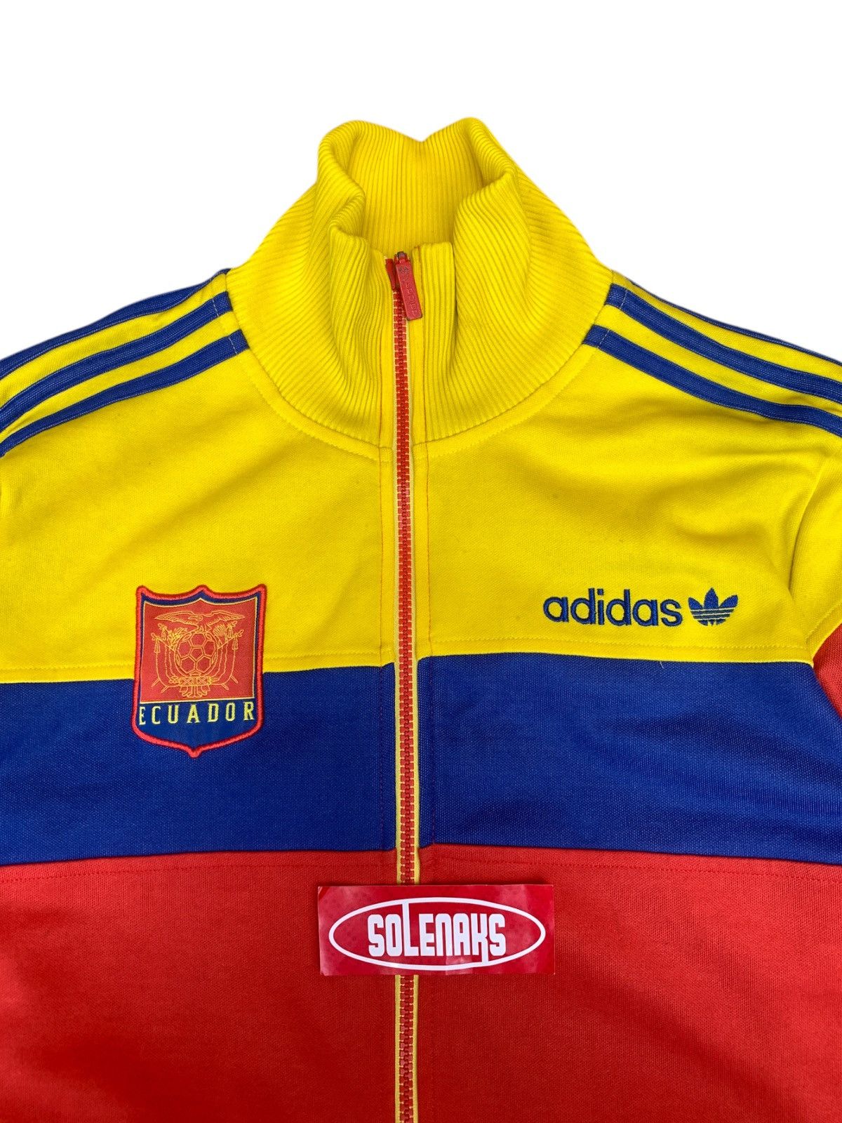 Adidas × Vintage Adidas ecuador tracktop rare Size US S / EU 44-46 / 1 - 2 Thumbnail
