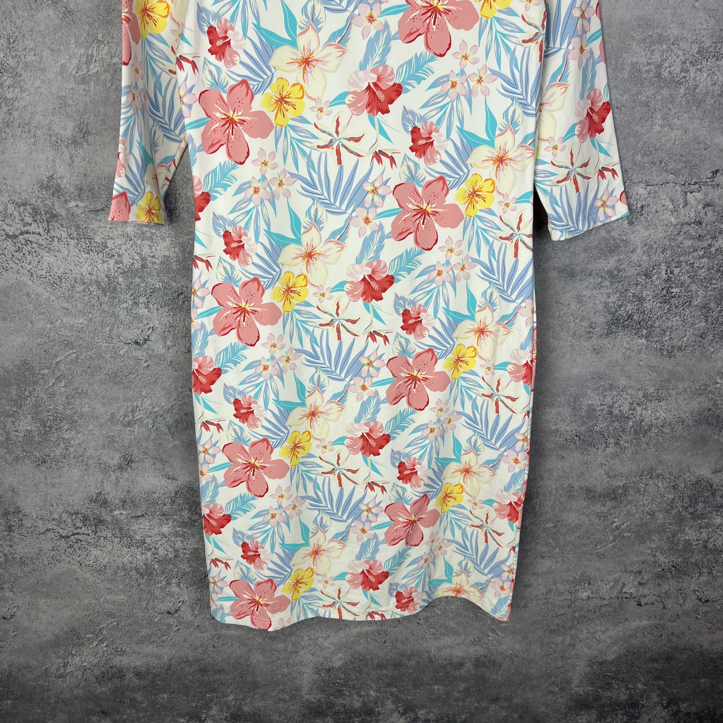 Saint James × Vintage Saint James Women's Dress Flowers Size 8 Polyamide Size M / US 6-8 / IT 42-44 - 8 Thumbnail