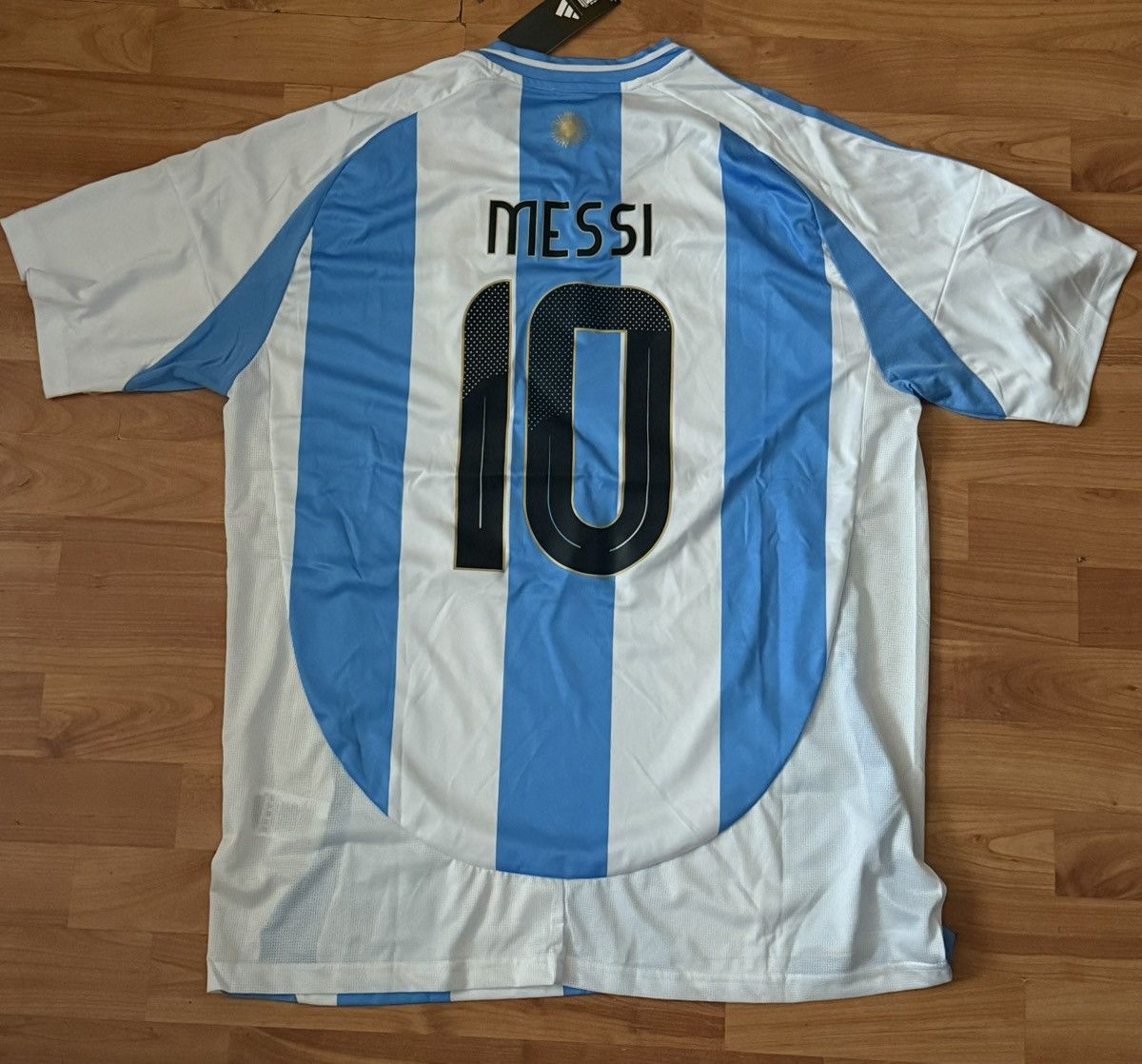Adidas 2024 Argentina Home Jersey (Messi) Size US XXL / EU 58 / 5 - 1 Thumbnail