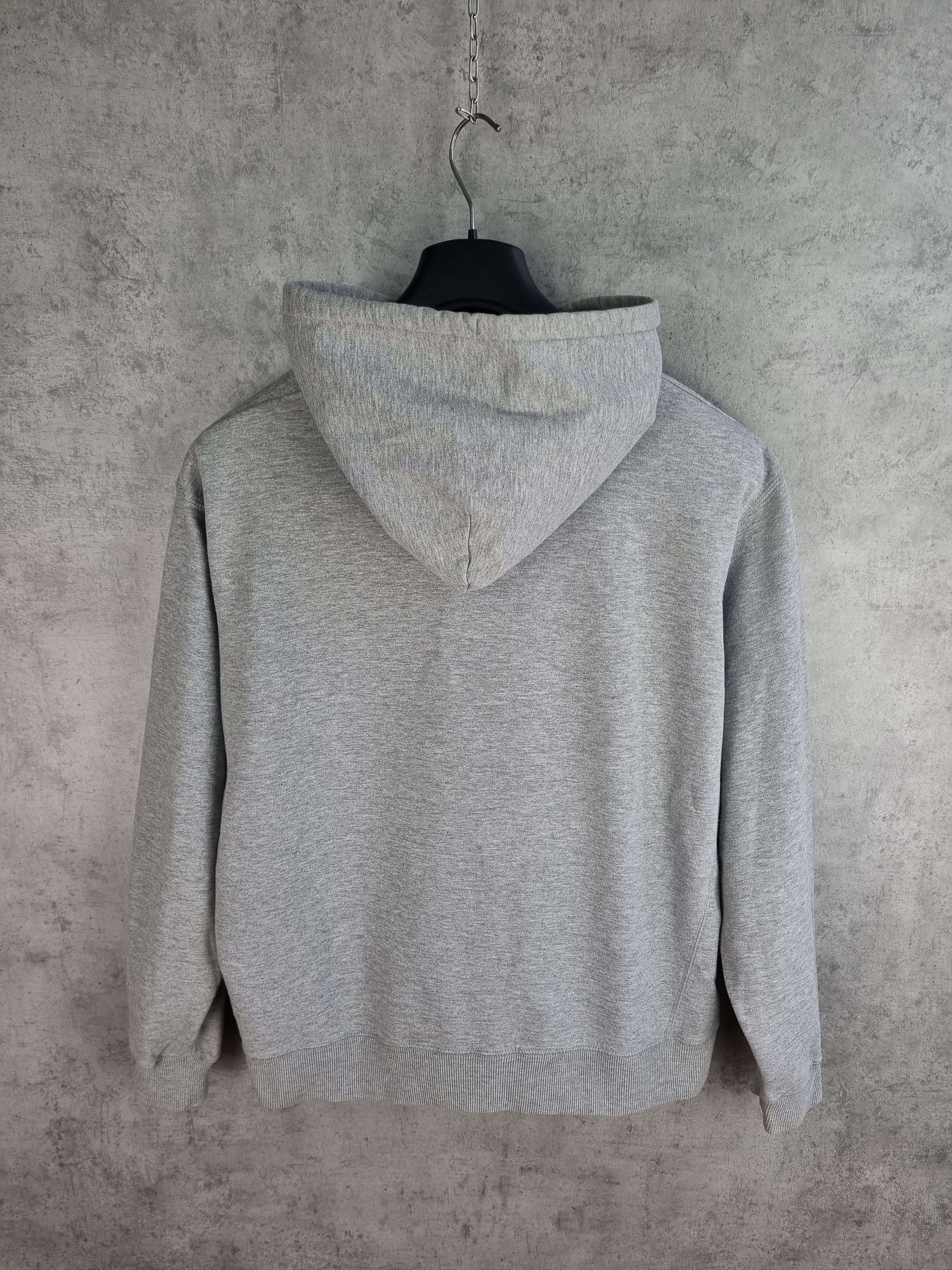 Nike × Vintage Vintage NIKE Swoosh Grey Hoodie Travis Scott Style Size US M / EU 48-50 / 2 - 7 Thumbnail