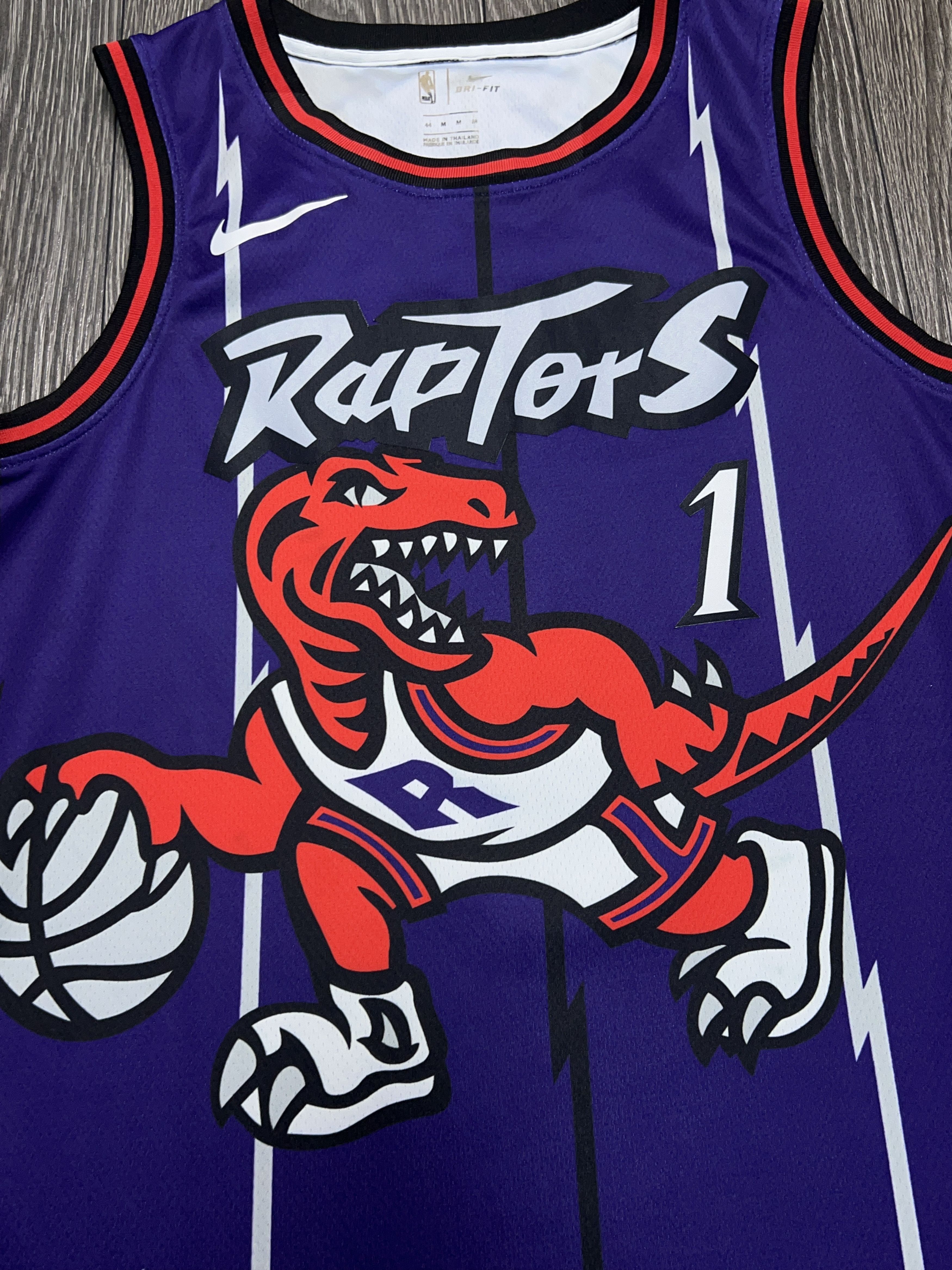 Nike Toronto Raptors Nike Tracy McGrady #1 NBA Basketball Shirt Size US M / EU 48-50 / 2 - 3 Thumbnail