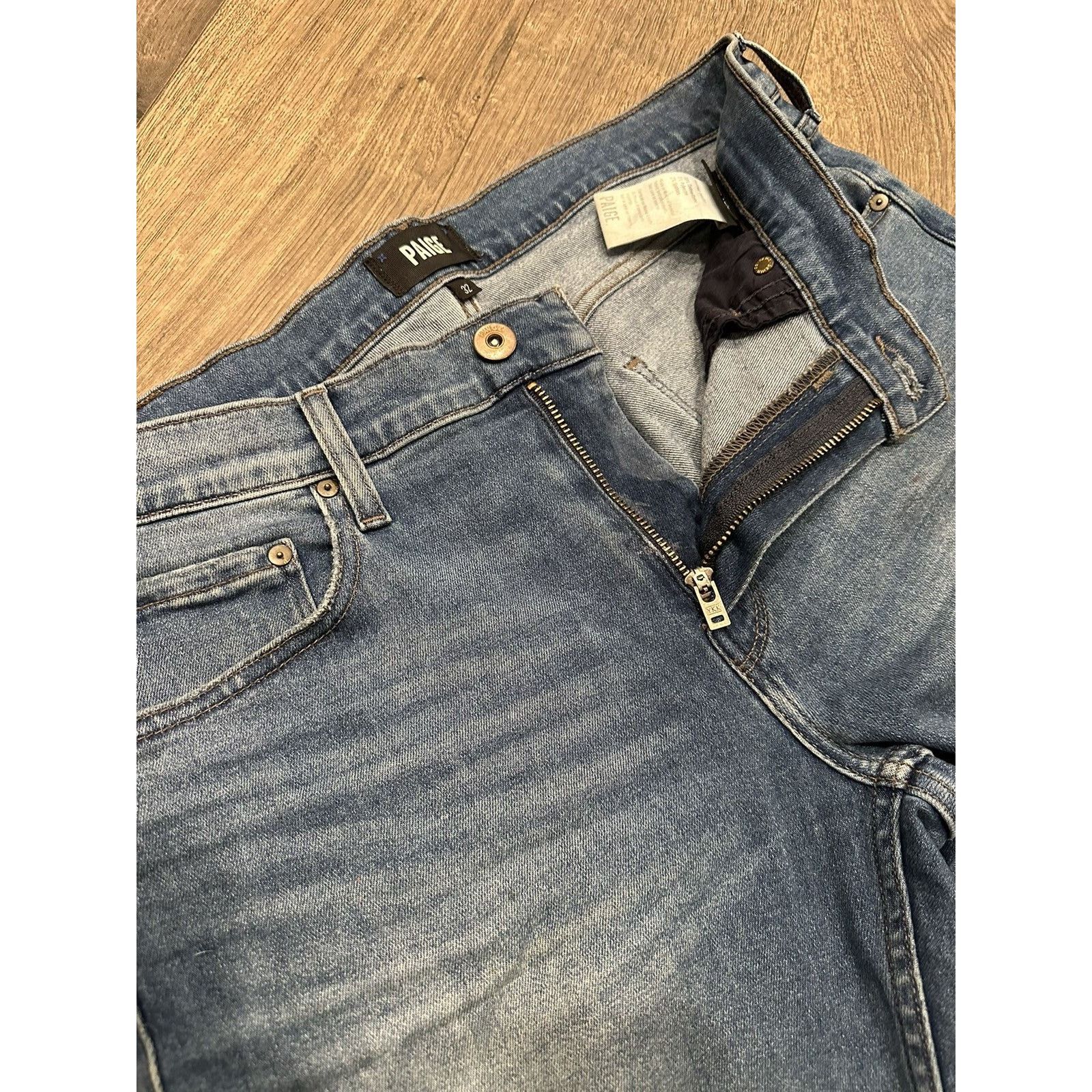 Paige Paige Denim Archie Destructed Blue Jeans Sz. 32 New NWT Size US 32 / EU 48 - 5 Thumbnail