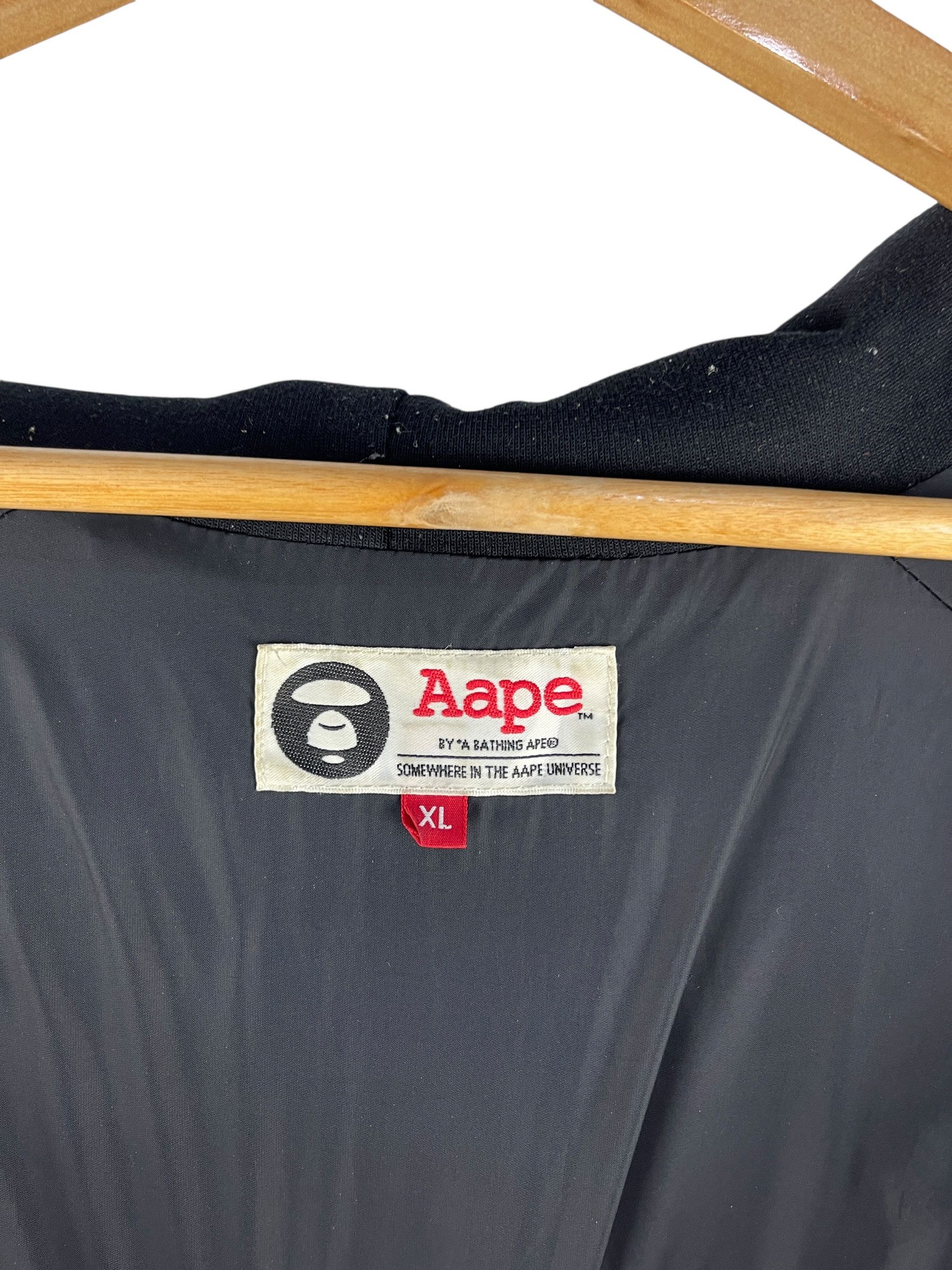 Bape AAPE BY A BATHING APE APUNVS Hybrid Quilted Hoodie Jacket Size US XL / EU 56 / 4 - 12 Thumbnail