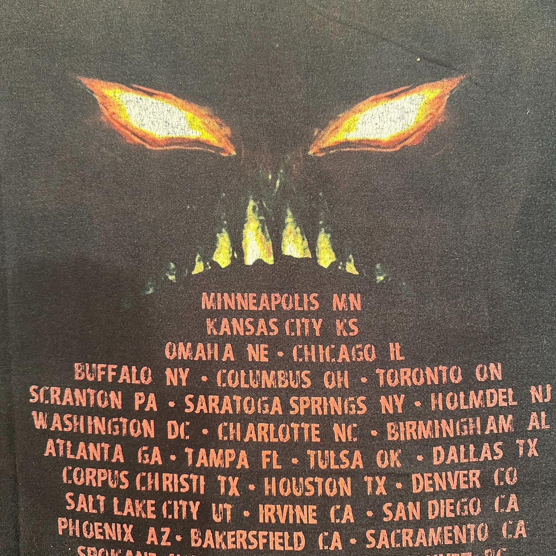 Band Tees Vintage Y2K Disturbed Asylum T-Shirt Heavy Metal Band Tee Size US XL / EU 56 / 4 - 7 Thumbnail
