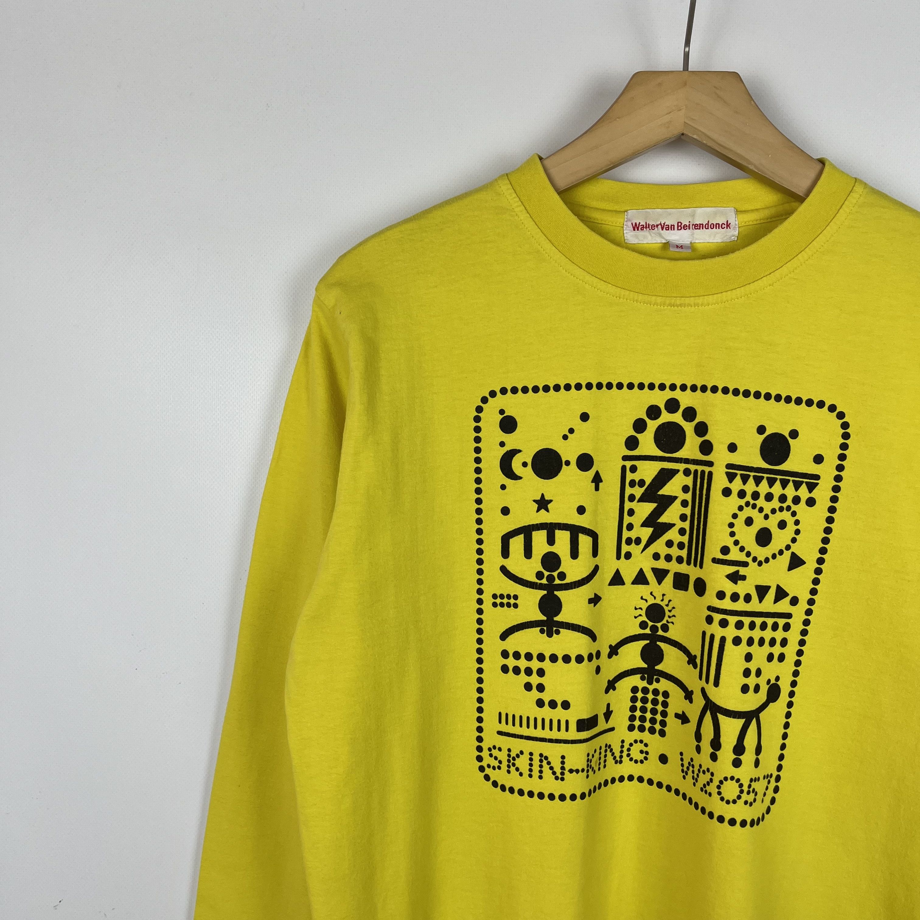 Walter Van Beirendonck Walter Van Beirendonck Skin-King Big Logo Longsleeve Size US M / EU 48-50 / 2 - 5 Thumbnail