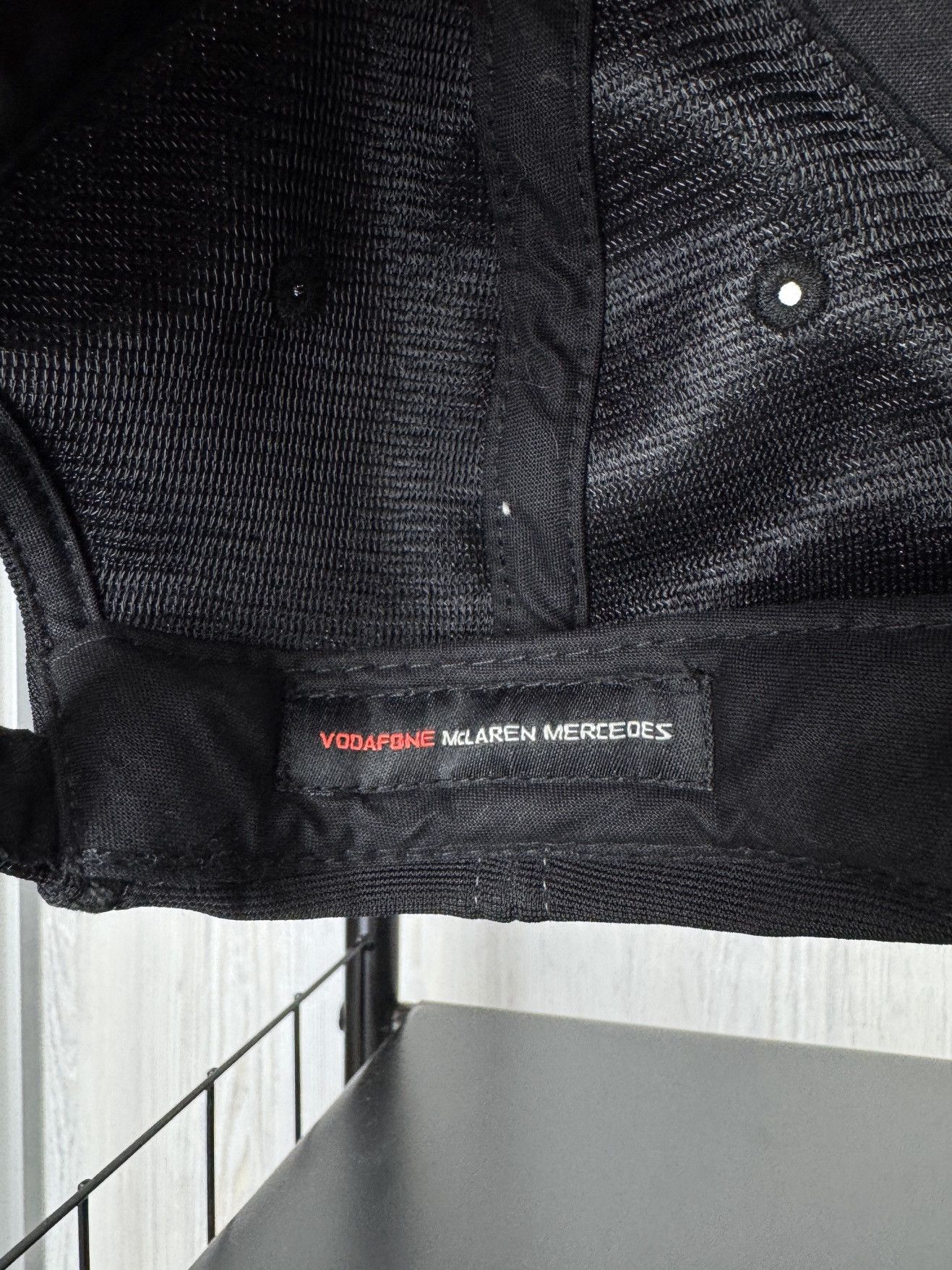 Mercedes-Benz Vodafone McLaren Mercedes F1 Jenson Button Racing Cap Size ONE SIZE - 7 Thumbnail