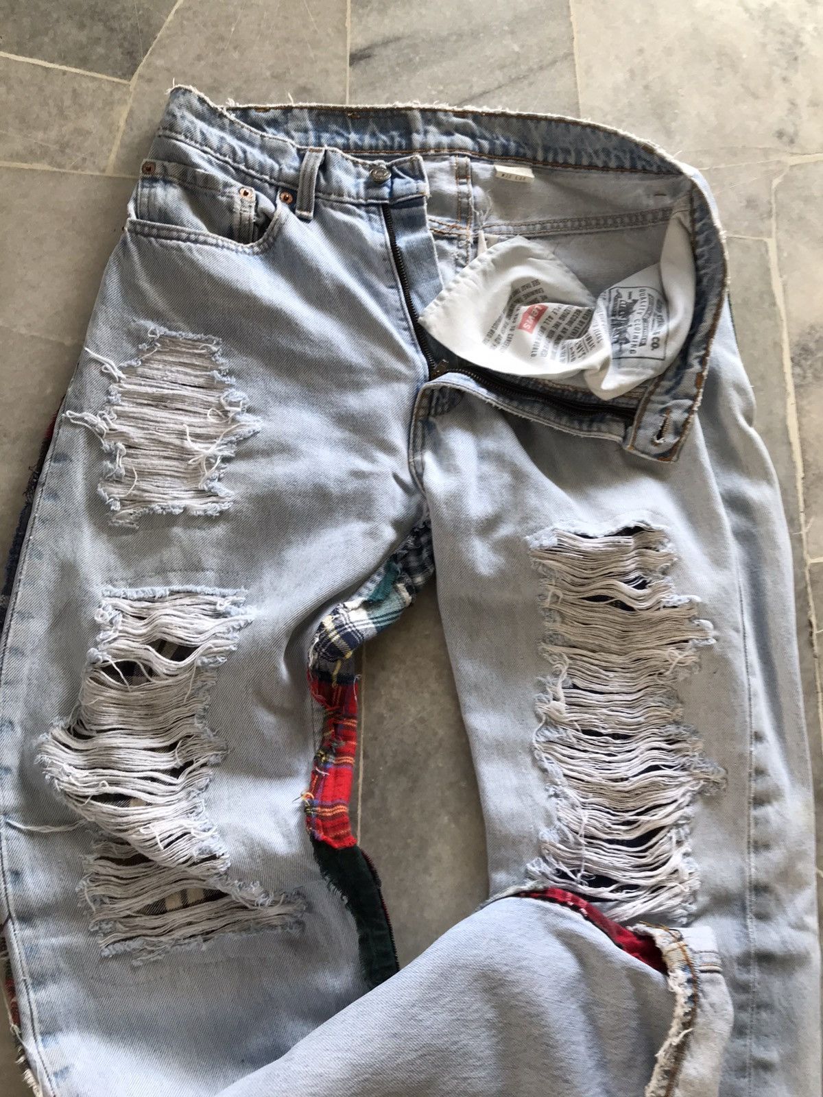 Levi's Vintage Levi’s 505 Jeans Custom Made Like CDG Size US 32 / EU 48 - 3 Thumbnail