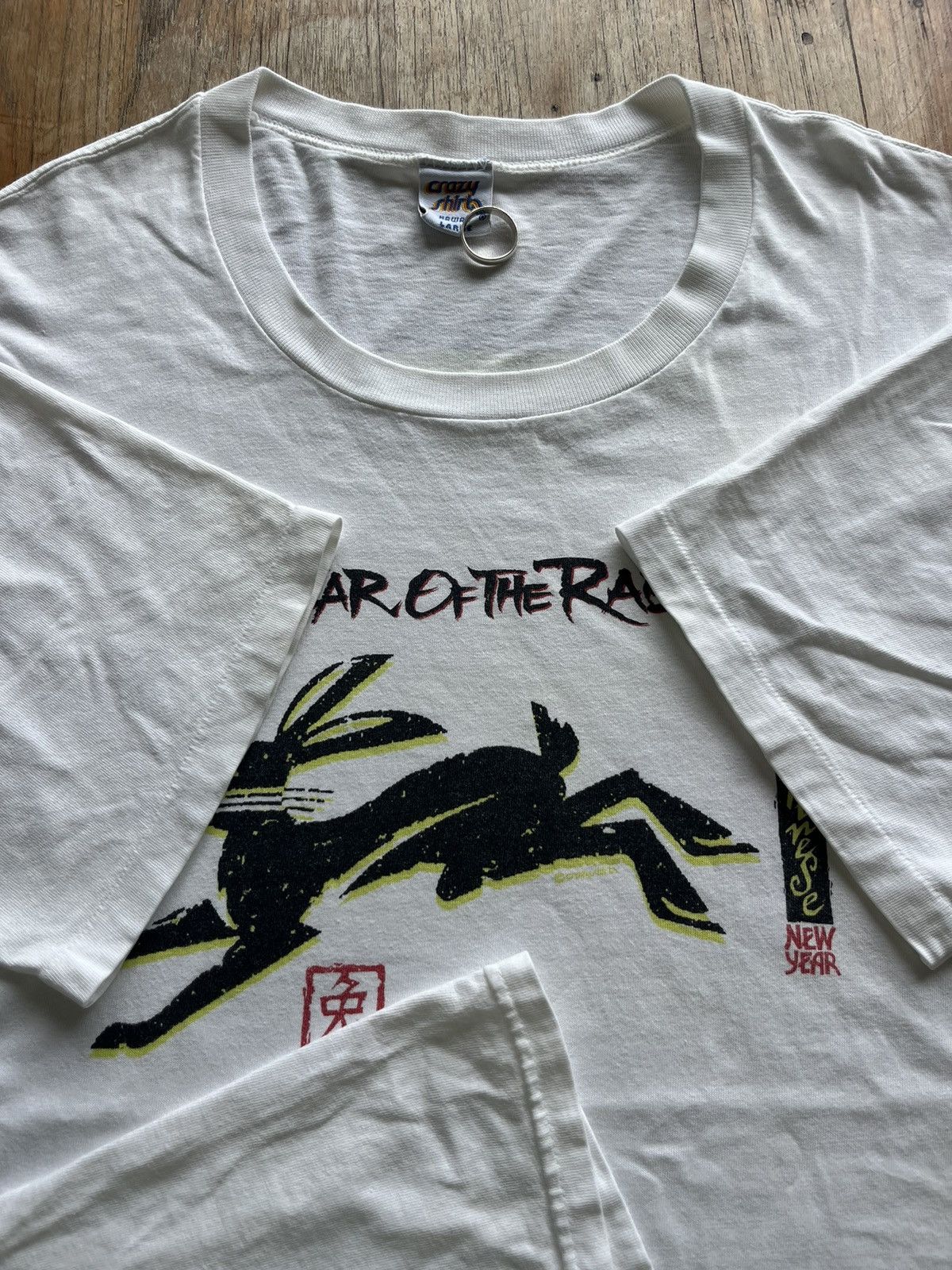 Vintage Vintage YEAR OF THE RABBIT 1999’s by Crazy Shirt Size US L / EU 52-54 / 3 - 7 Thumbnail