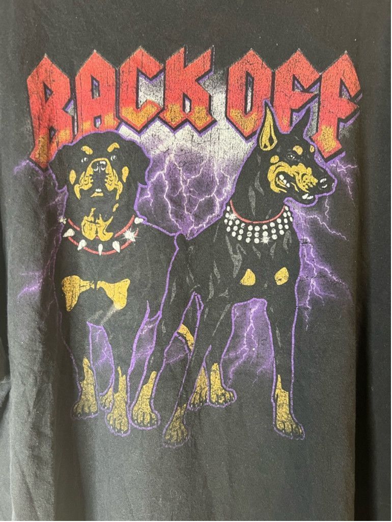 Other Men's D&M Graphic T-shirt 3XL Black Back Off Size US XL / EU 56 / 4 - 2 Thumbnail