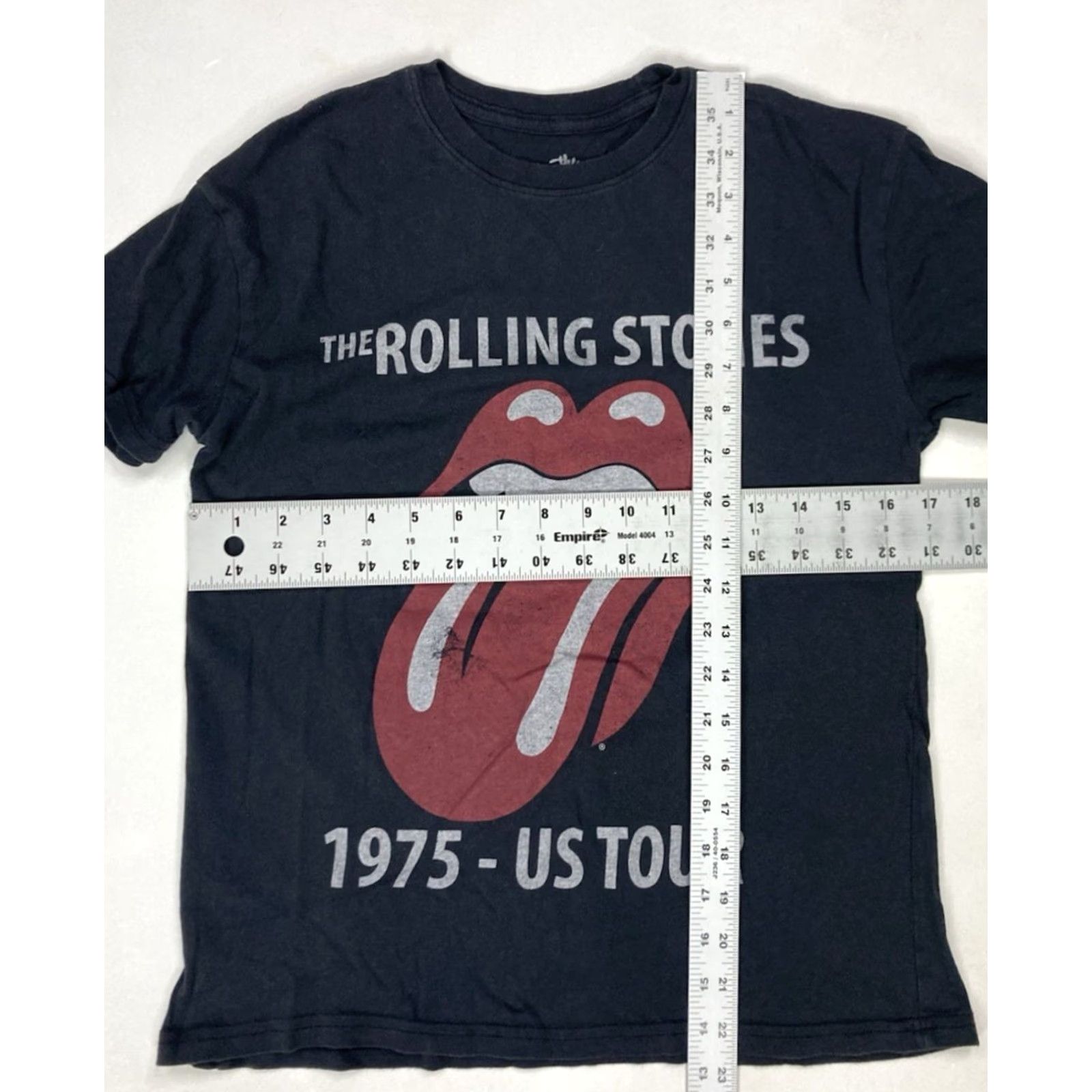Vintage VINTAGE The Rolling Stones T-Shirt XS Black Womens Graphic Music Retro Merch Short Sleeve Crew Neck Pullover Casual Casual Size XS / US 0-2 / IT 36-38 - 5 Thumbnail