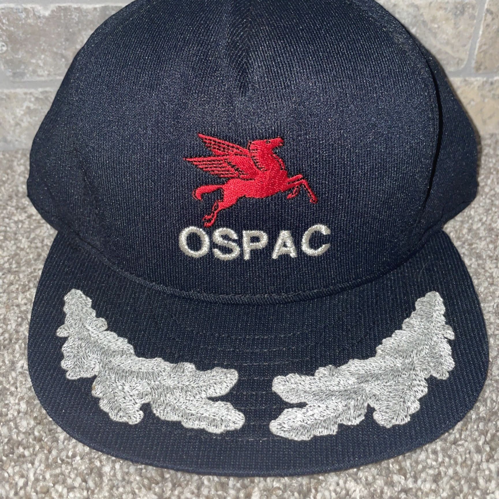 Vintage VINTAGE HaT Ospac Snapback Hat Black USA Adjustable Men Adult Mens USA Snapback Hat Black Adjustable HaT VTG Ospac Black Snapback Hat USA Size ONE SIZE - 3 Thumbnail
